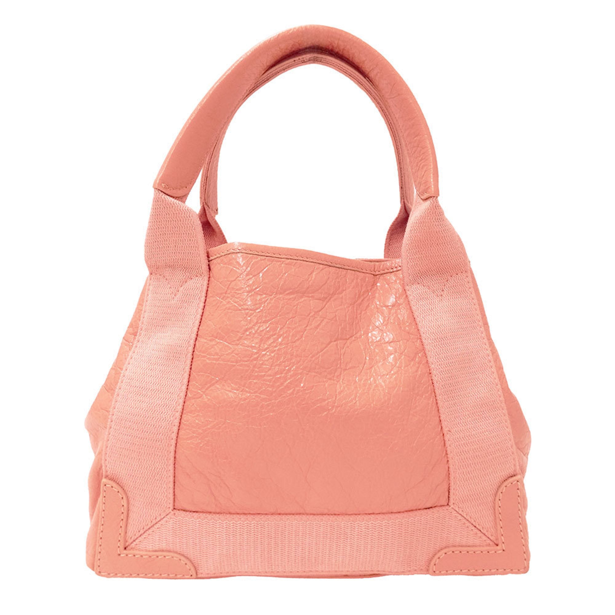 Balenciaga Salmon Pink Leather Handbag Shoulder Bag (Pre-Owned)