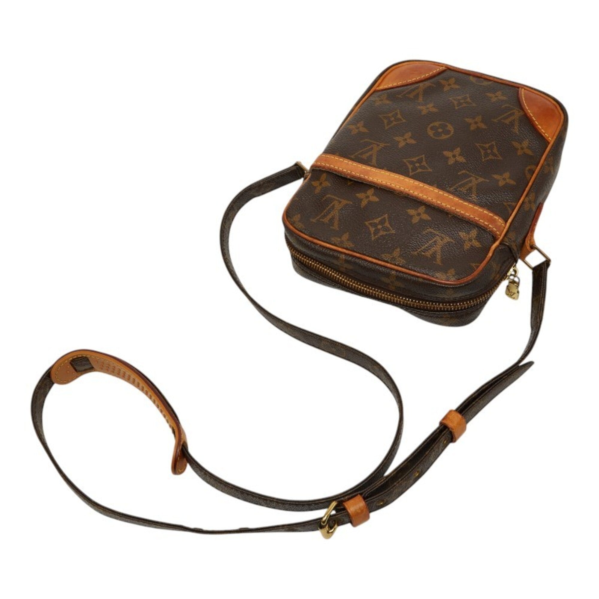 Louis Vuitton Monogram Brown Pvc Leather Shoulder Bag (Pre-Owned)