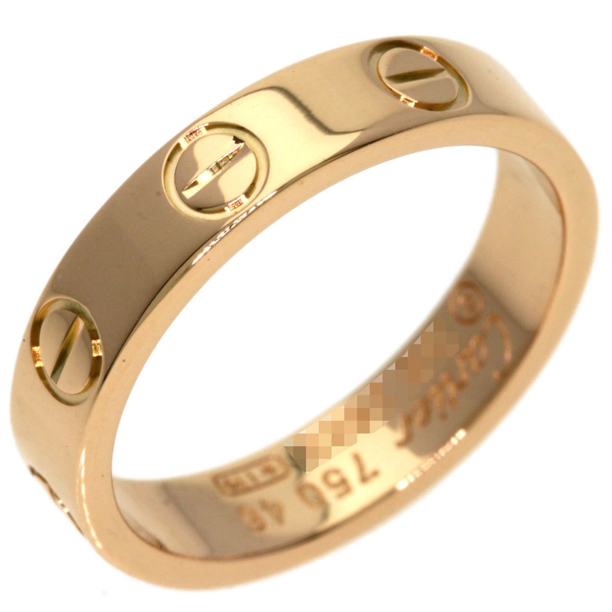 Cartier Pink Gold (18K) Band Ring (Pre-Owned)