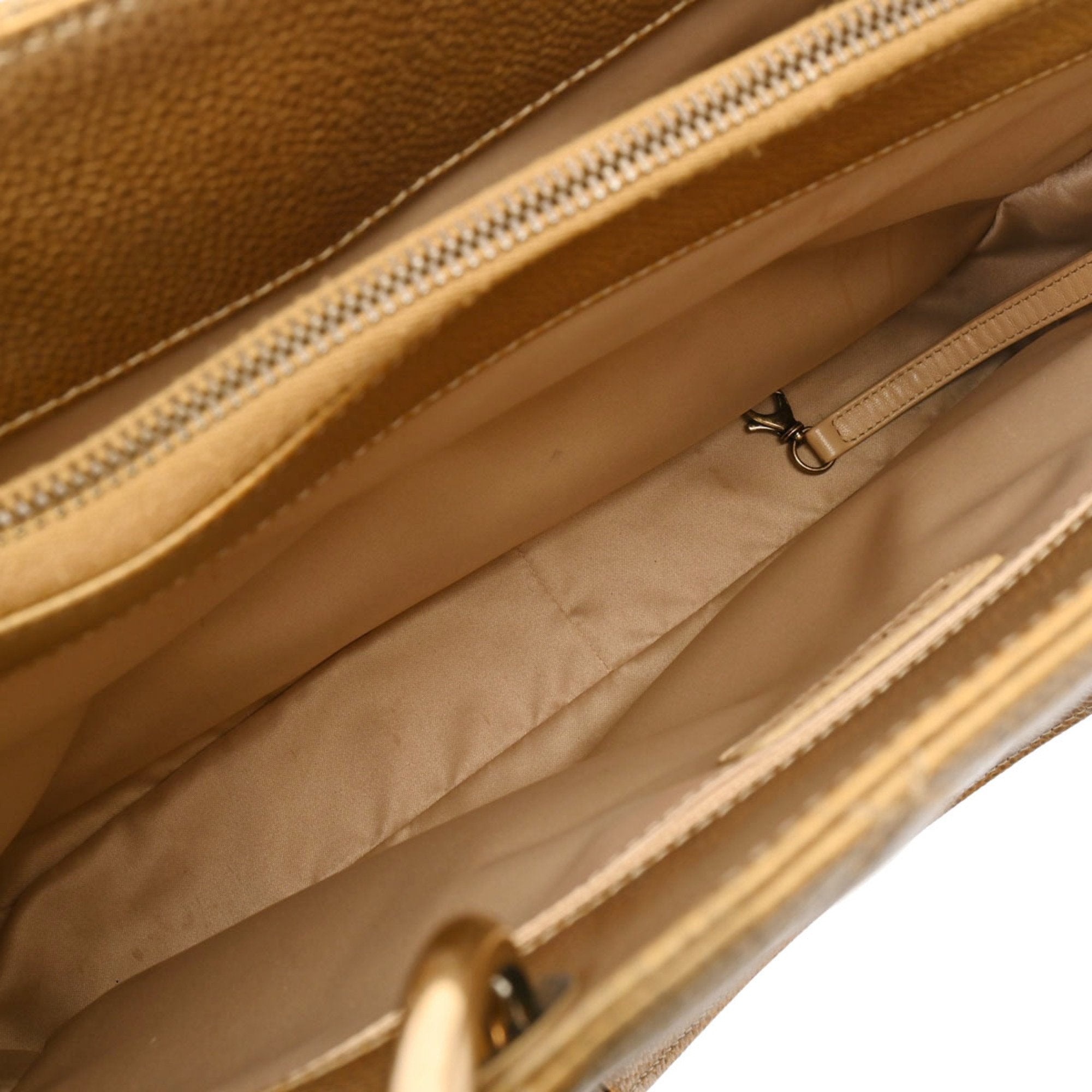 Chanel Caviar Skin Gold Caviar Leather Tote Bag (Pre-Owned)