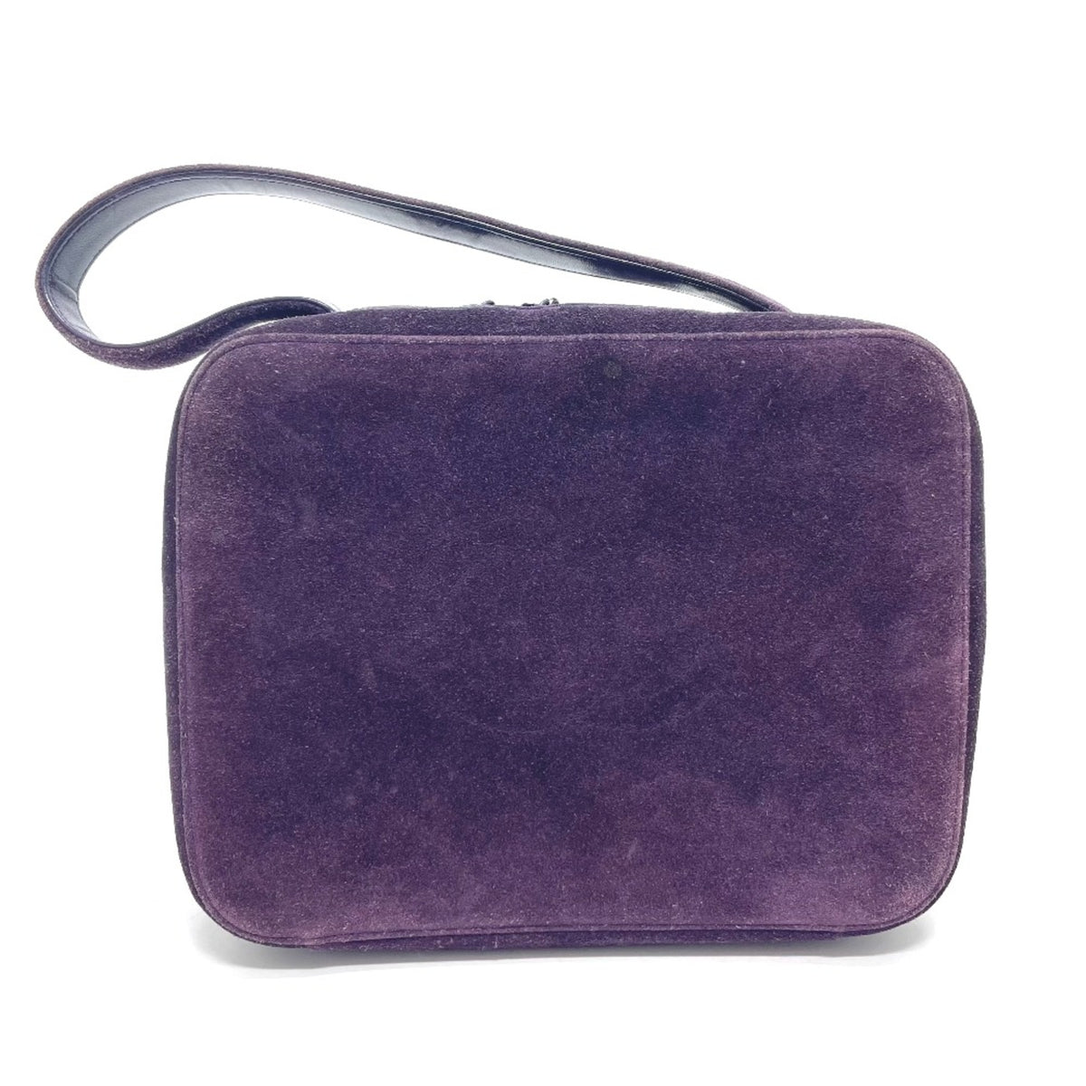 Chanel Purple Leather Handbag (Pre-Owned)