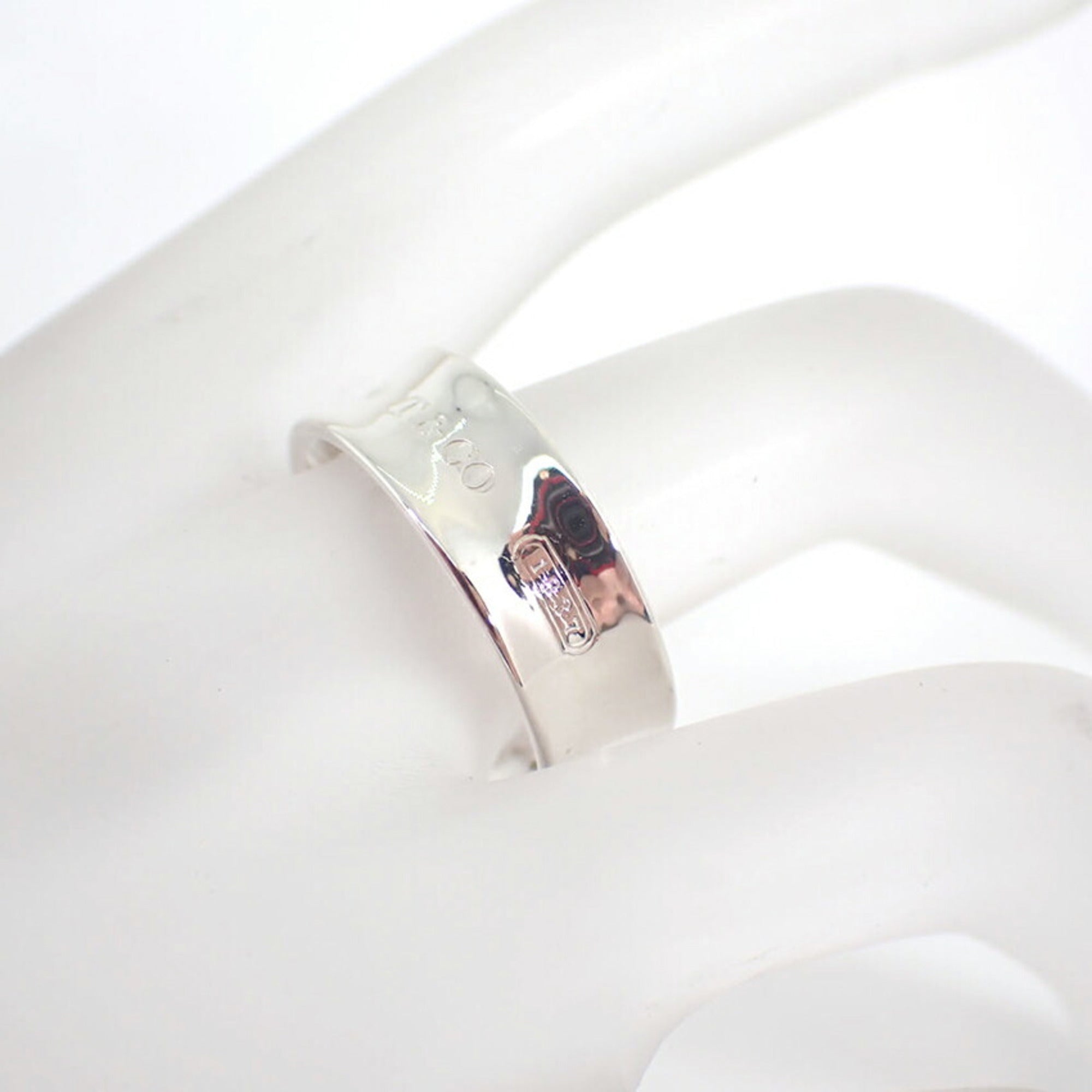 Tiffany Sterling Silver 925 Band Ring (Pre-Owned)