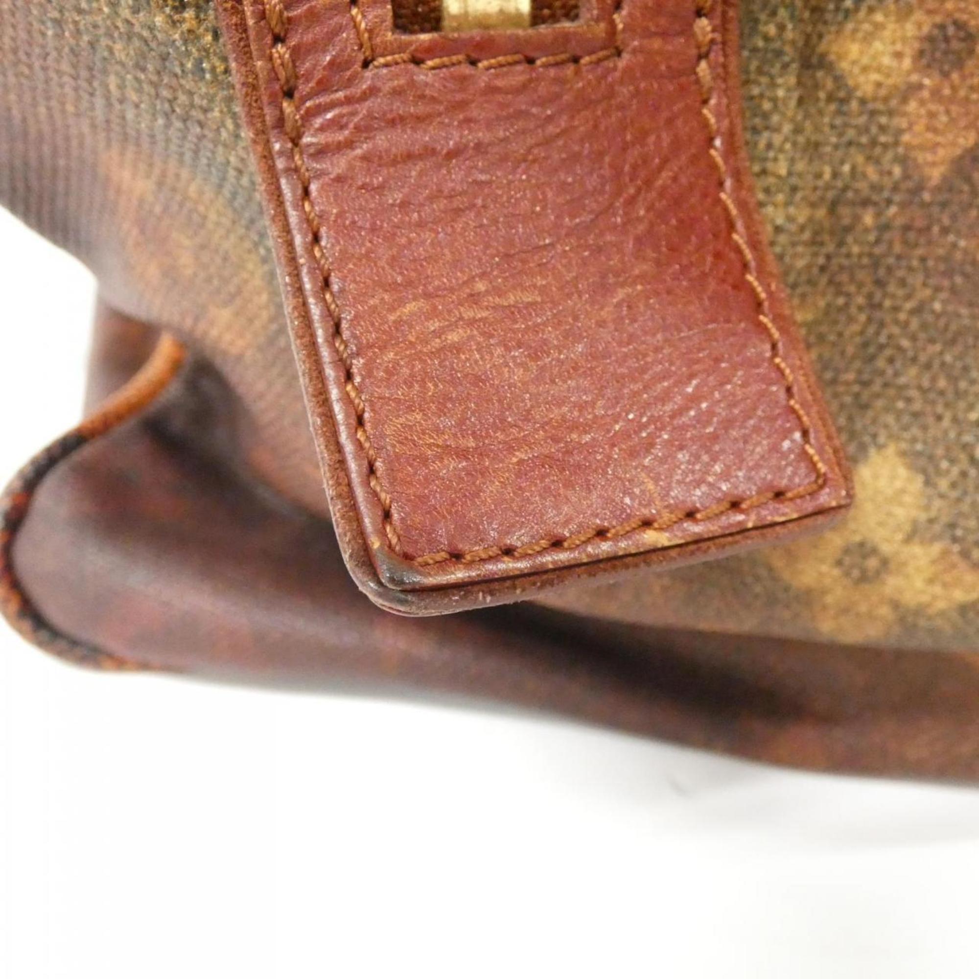 Louis Vuitton Rouge Coated Canvas Handbag (Pre-Owned)