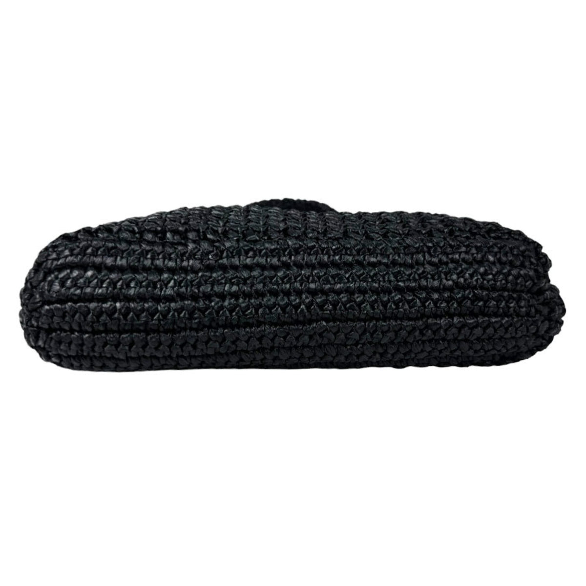 Prada Black Raffia Handbag (Pre-Owned)
