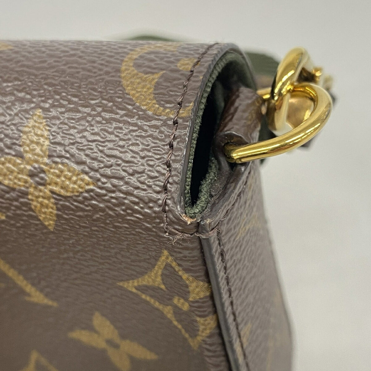 Louis Vuitton Brown Pochette (Pre-Owned)