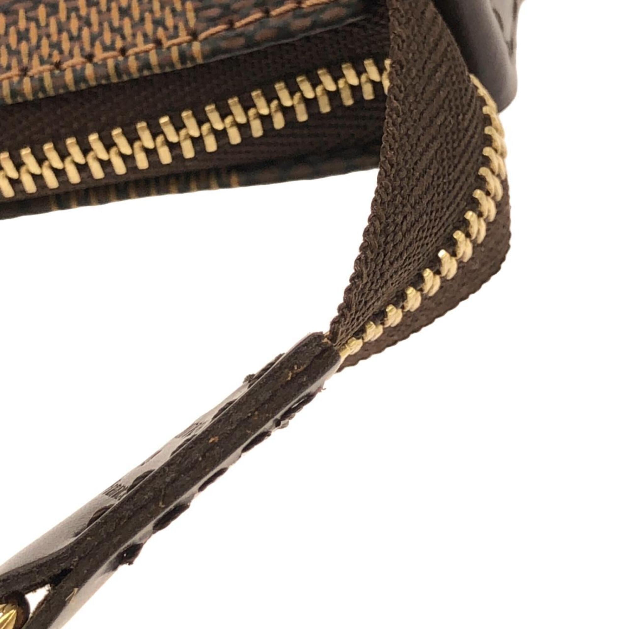 Louis Vuitton Brown Coated Canvas Shoulder Bag (Pre-Owned)