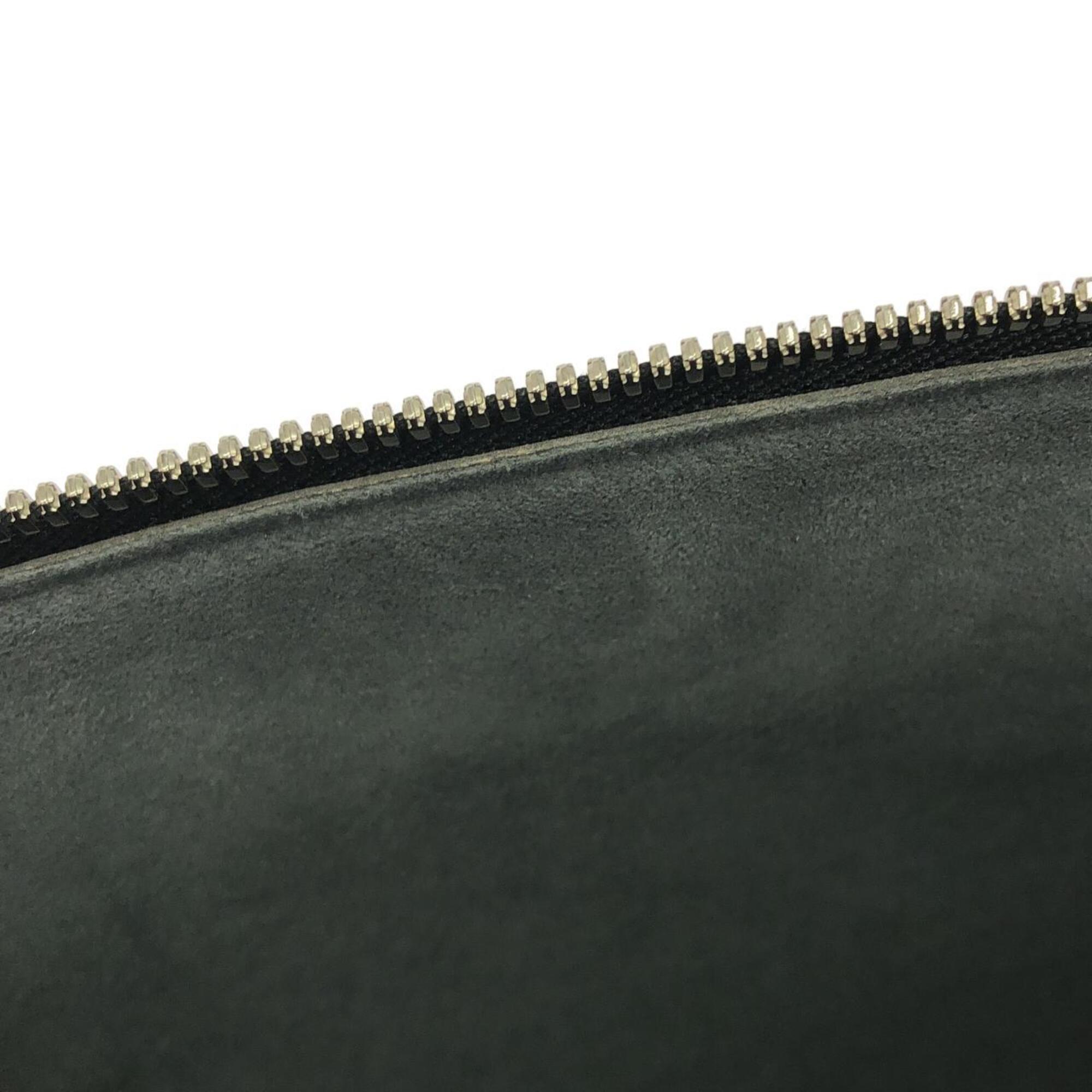 Louis Vuitton Black Leather Handbag (Pre-Owned)