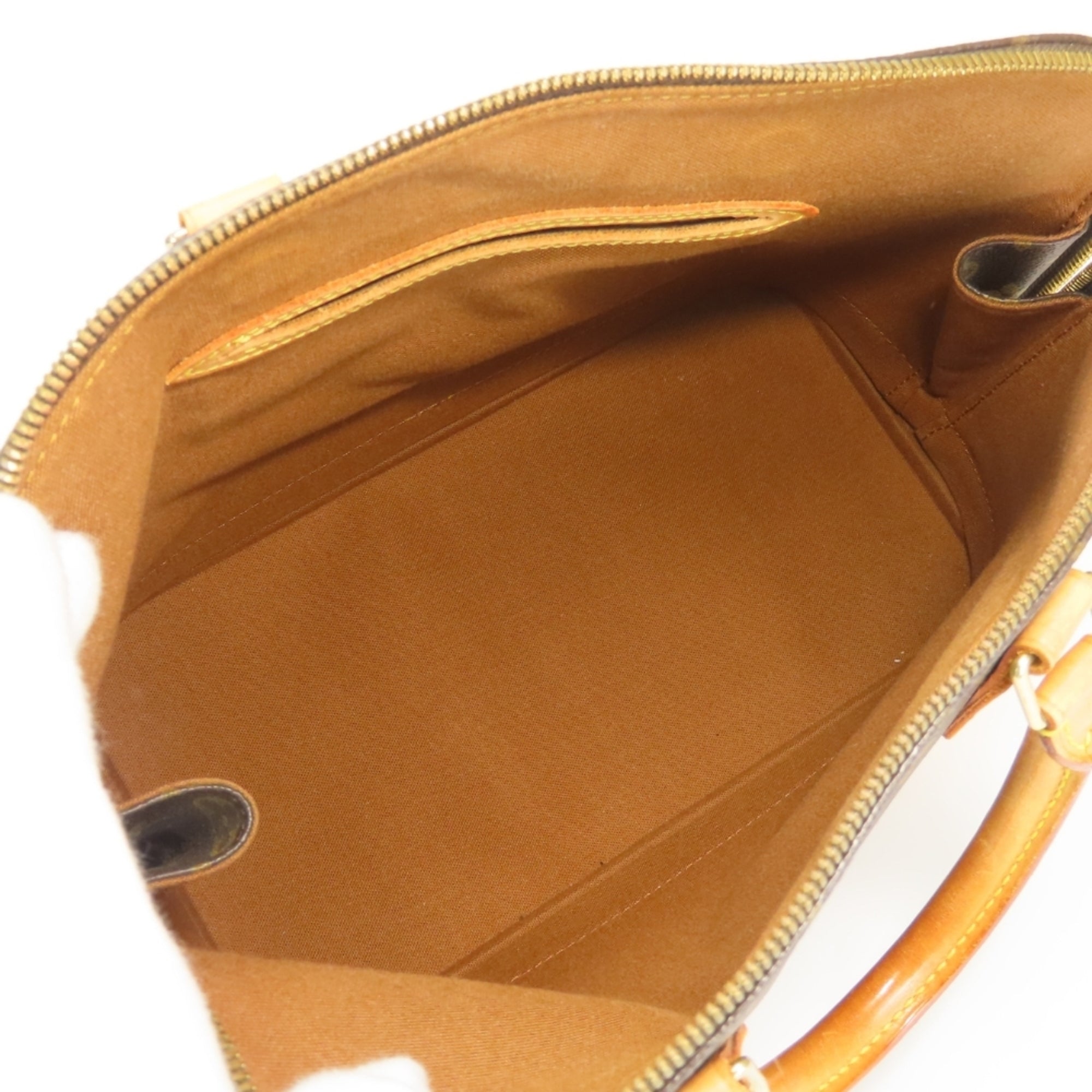 Louis Vuitton Monogram Brown Monogram Leather Handbag (Pre-Owned)