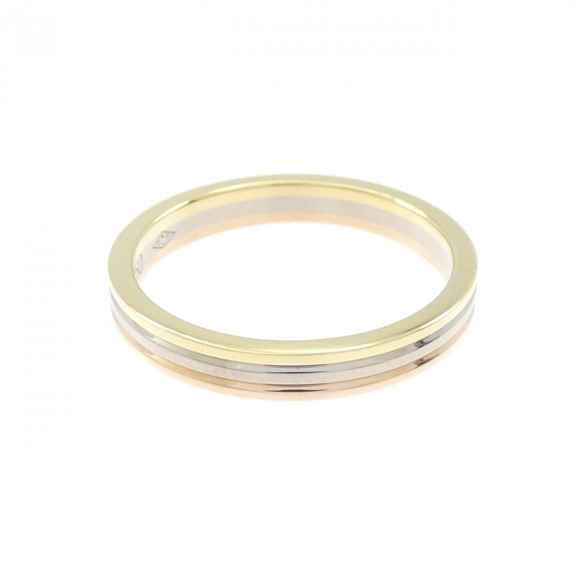 Cartier Yellow Gold (18K) Pink Gold (18K) White Gold (18K) Band Ring (Pre-Owned)
