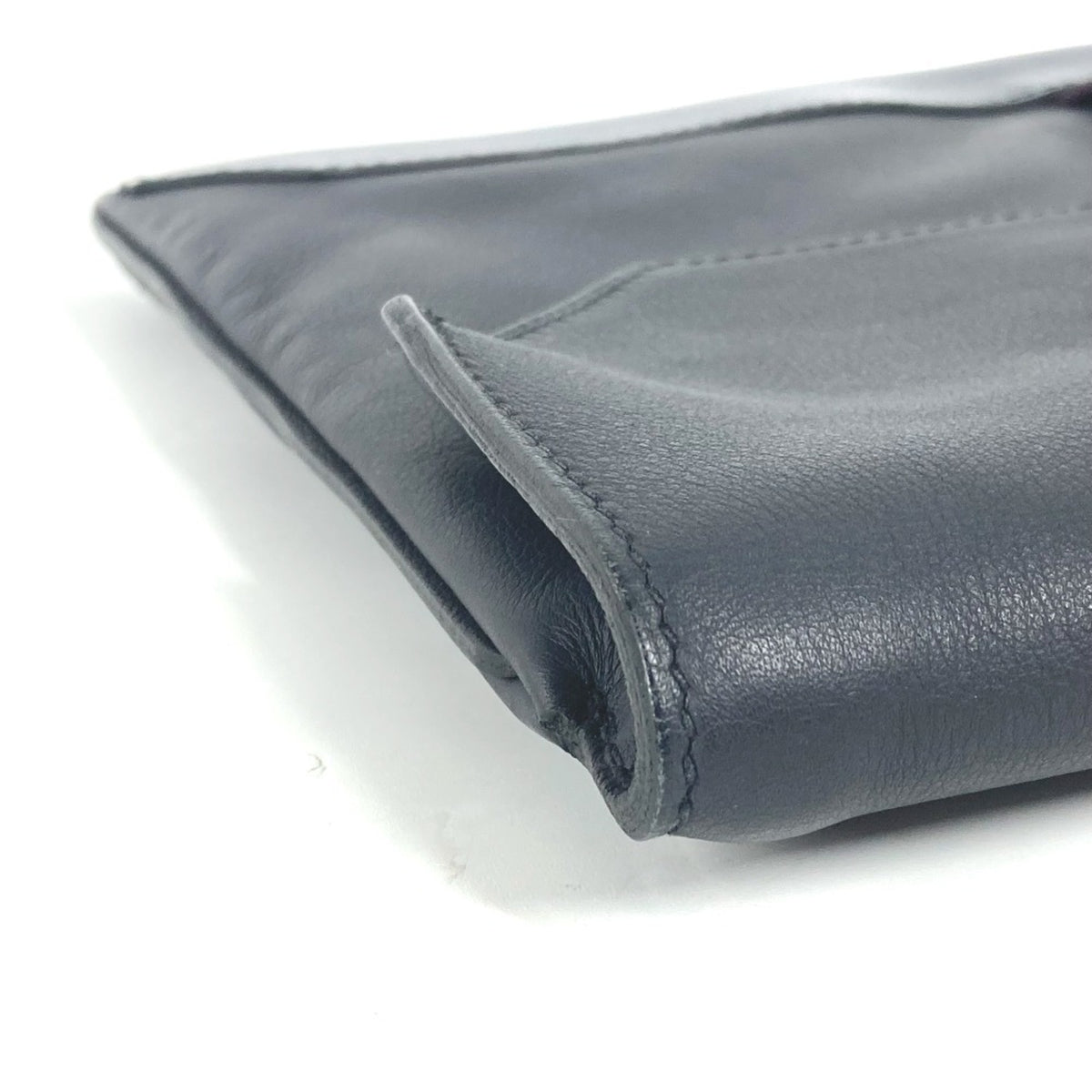 Hermes Navy Clutch Bag Pouch (Pre-Owned)
