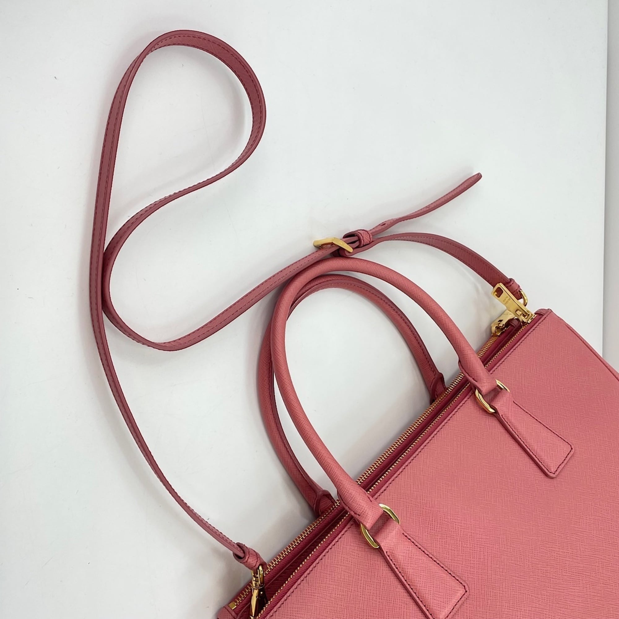 Prada Pink Handbag Shoulder Bag (Pre-Owned)