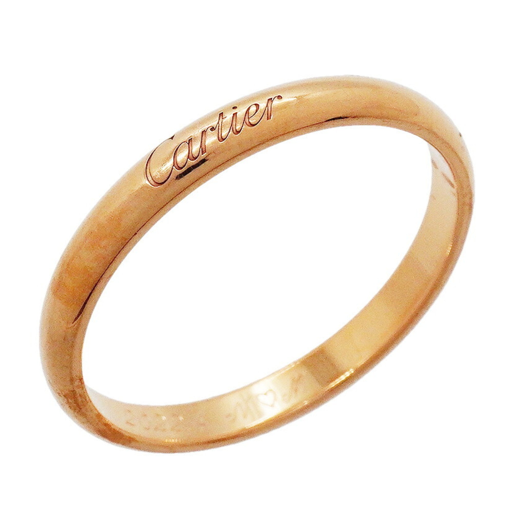 Cartier Pink Gold (18K) Band Ring (Pre-Owned)