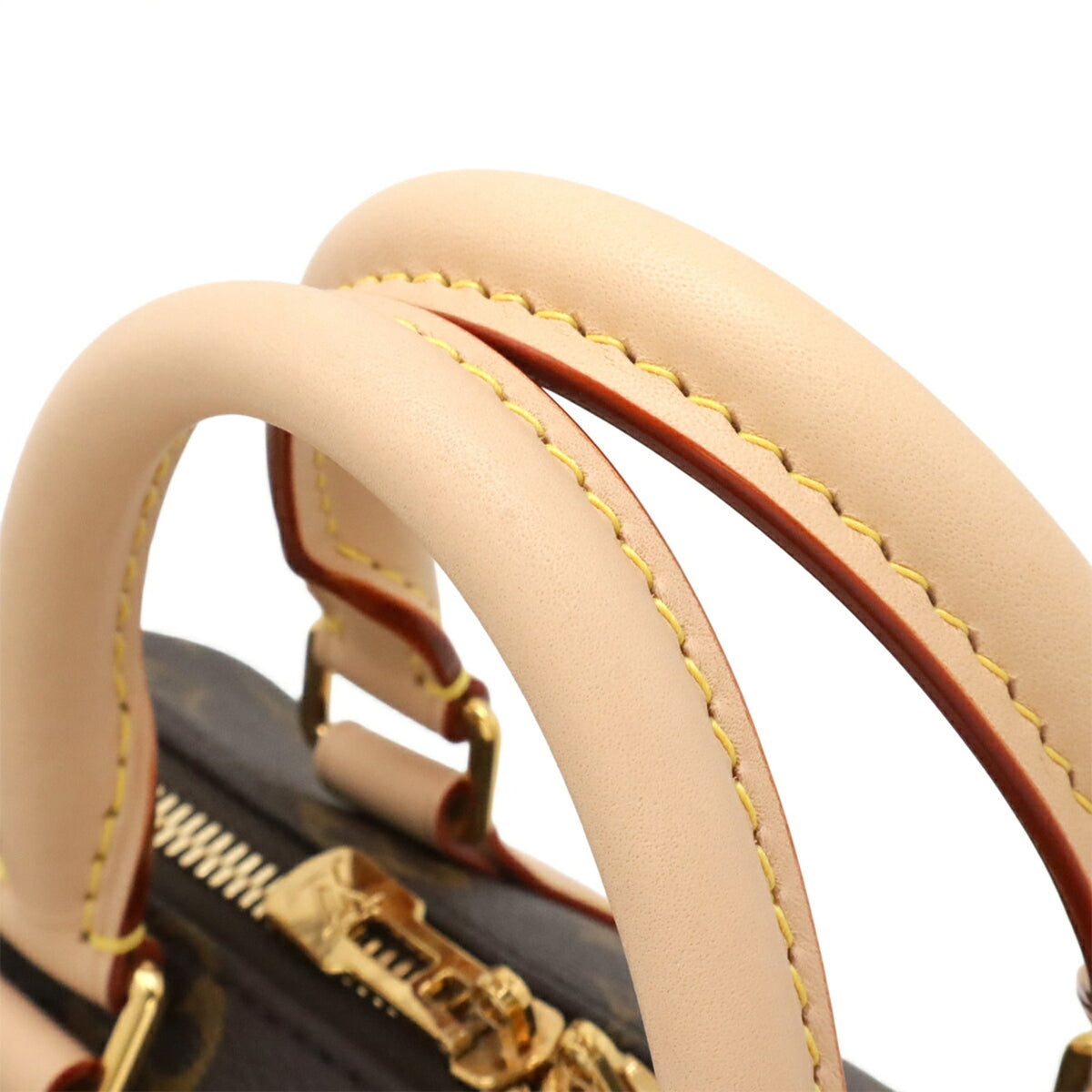 Louis Vuitton Brown Monogram Canvas Handbag Shoulder Bag (Pre-Owned)