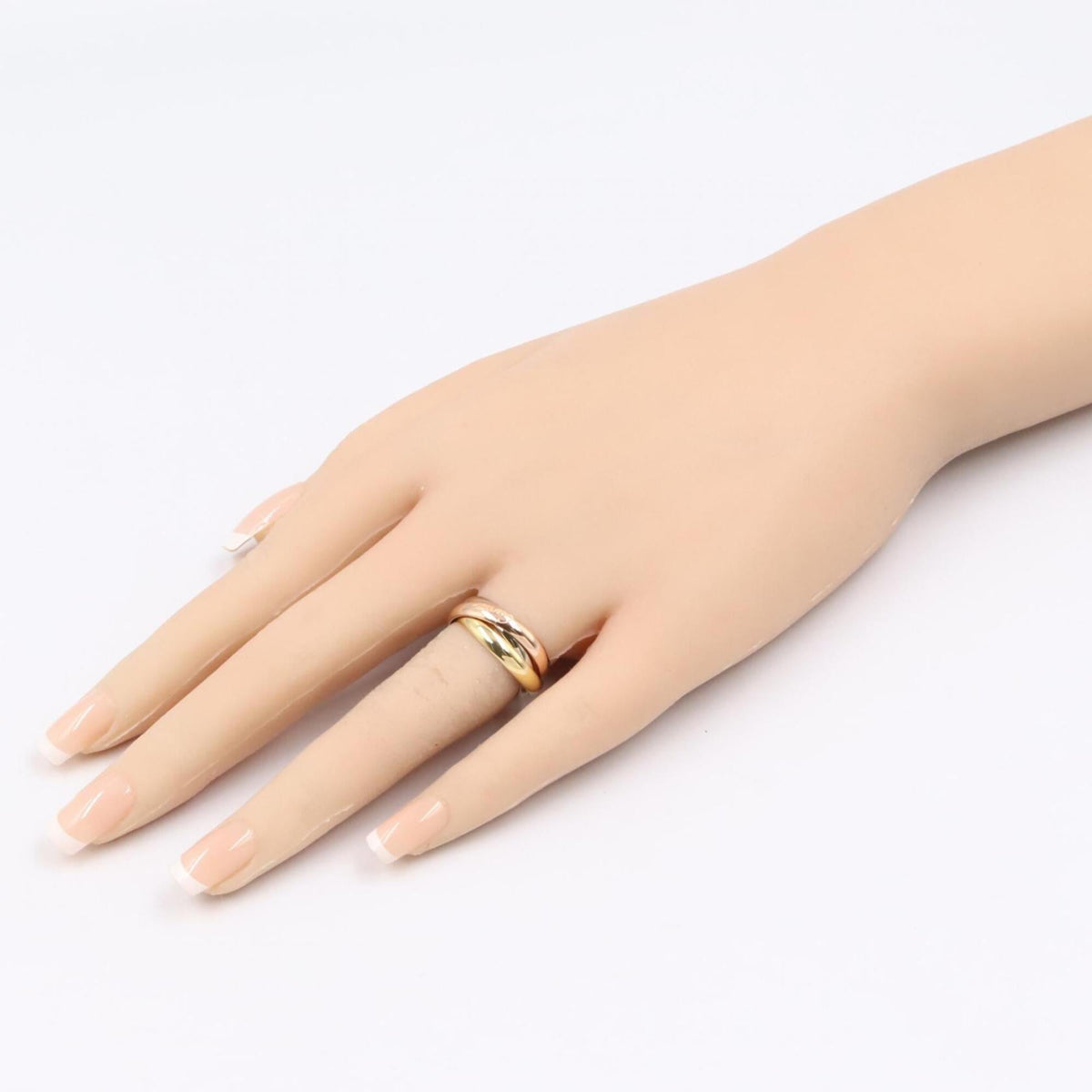 Cartier Gold Silver Yellow Gold (18K) Pink Gold (18K) White Gold (18K) Band Ring (Pre-Owned)