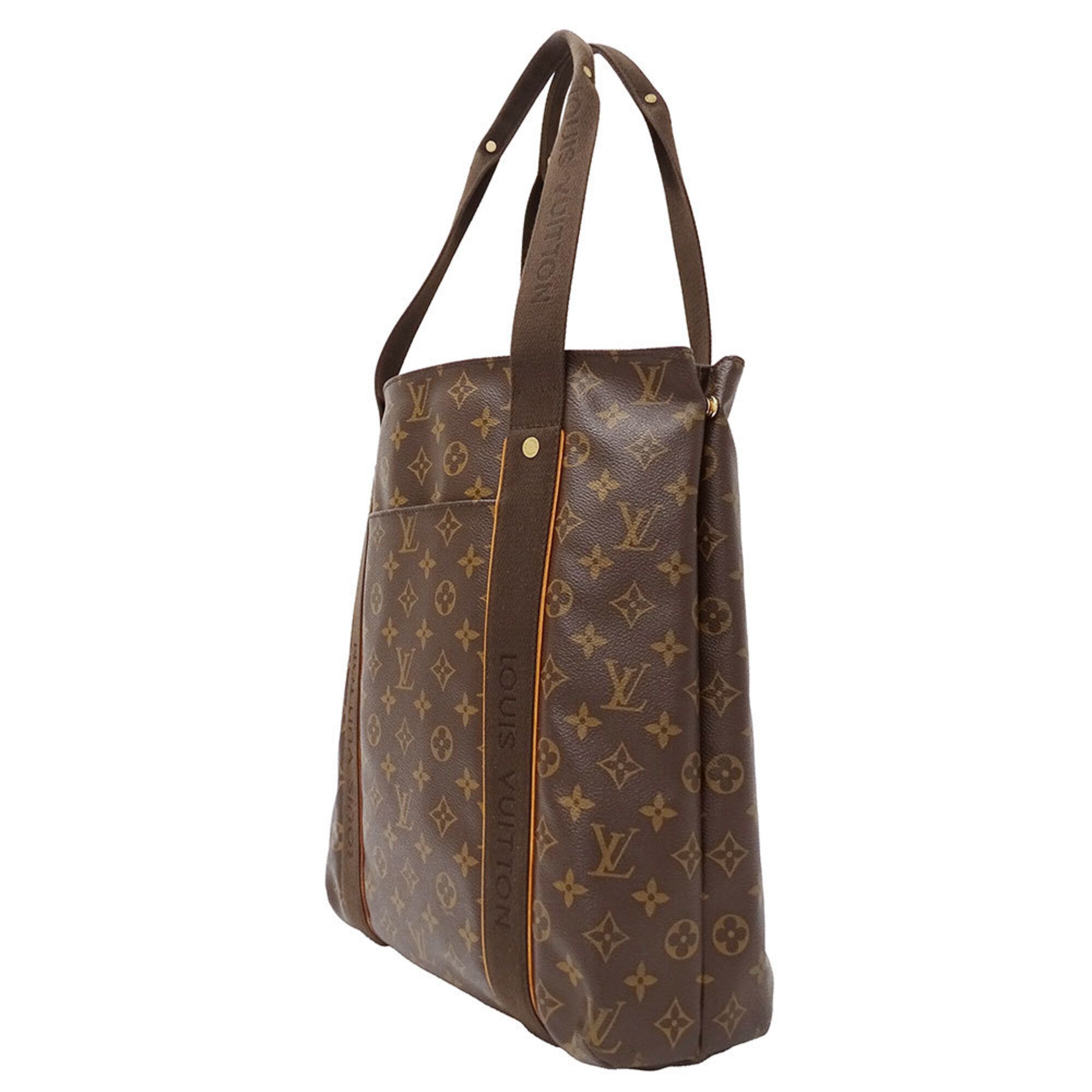 Louis Vuitton Brown Monogram Canvas Handbag Tote Bag (Pre-Owned)