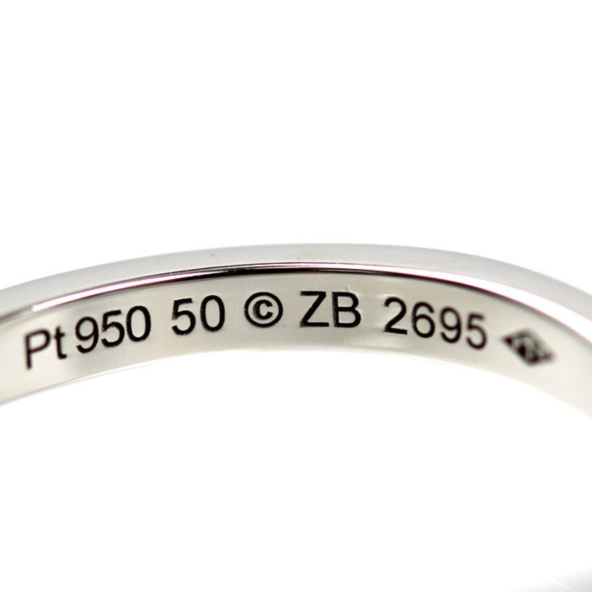 Cartier Platinum 950 Band Ring (Pre-Owned)