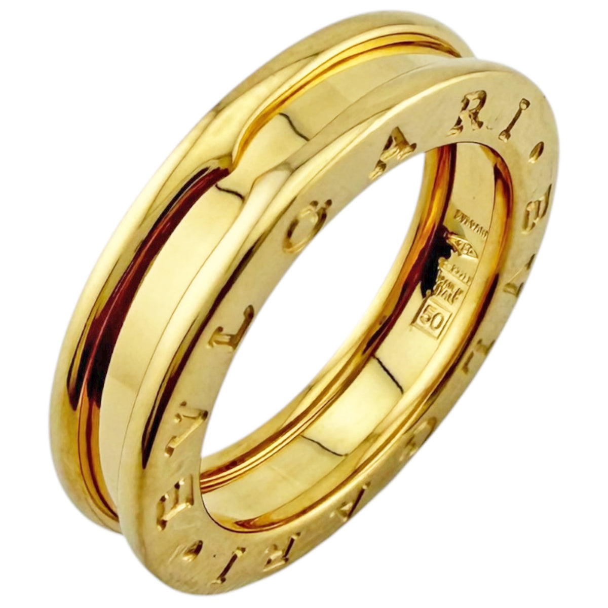 Bvlgari B.Zero1 Gold Yellow Gold (18K) Band Ring (Pre-Owned)