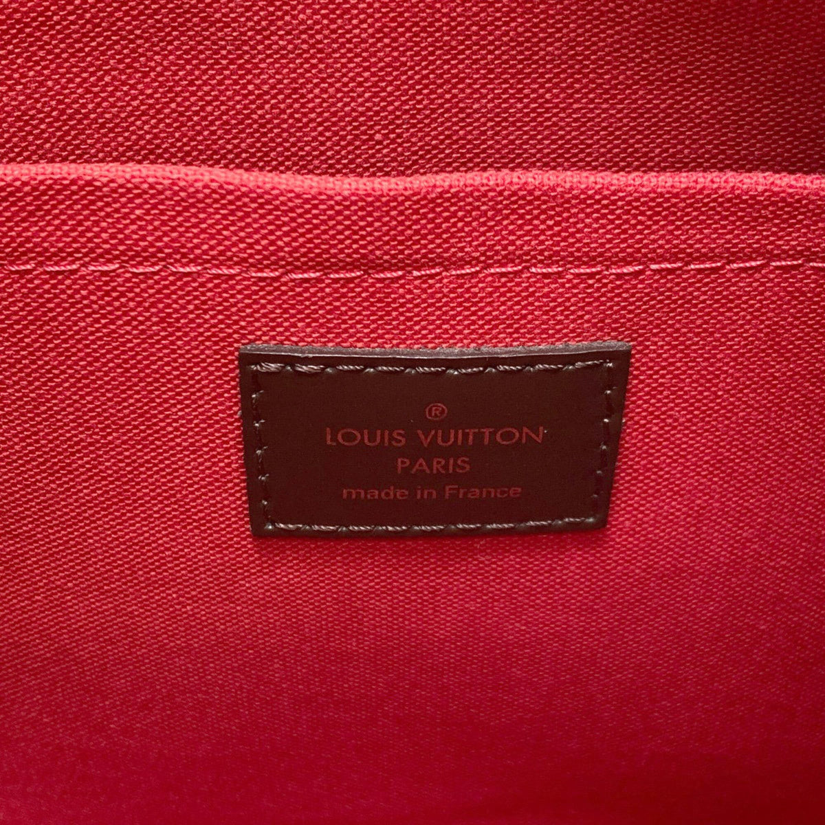 Louis Vuitton Damier Canvas Ebene Damier Canvas Shoulder Bag (Pre-Owned)