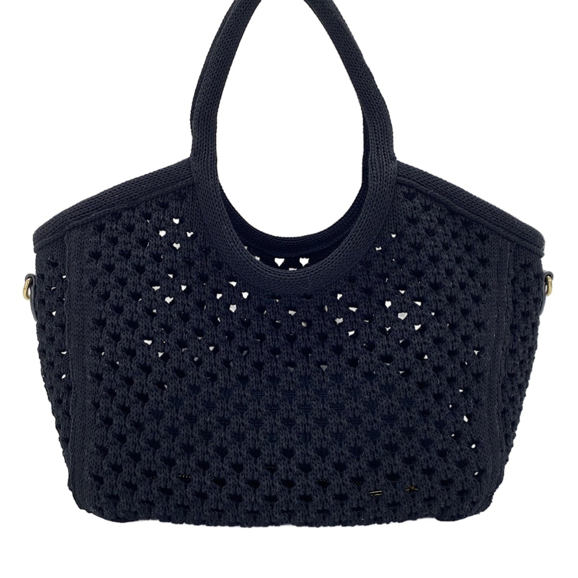 Miu Miu Black Mesh Handbag (Pre-Owned)
