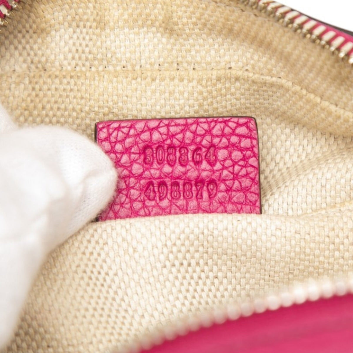 Gucci Soho Pink Leather Shoulder Bag (Pre-Owned)