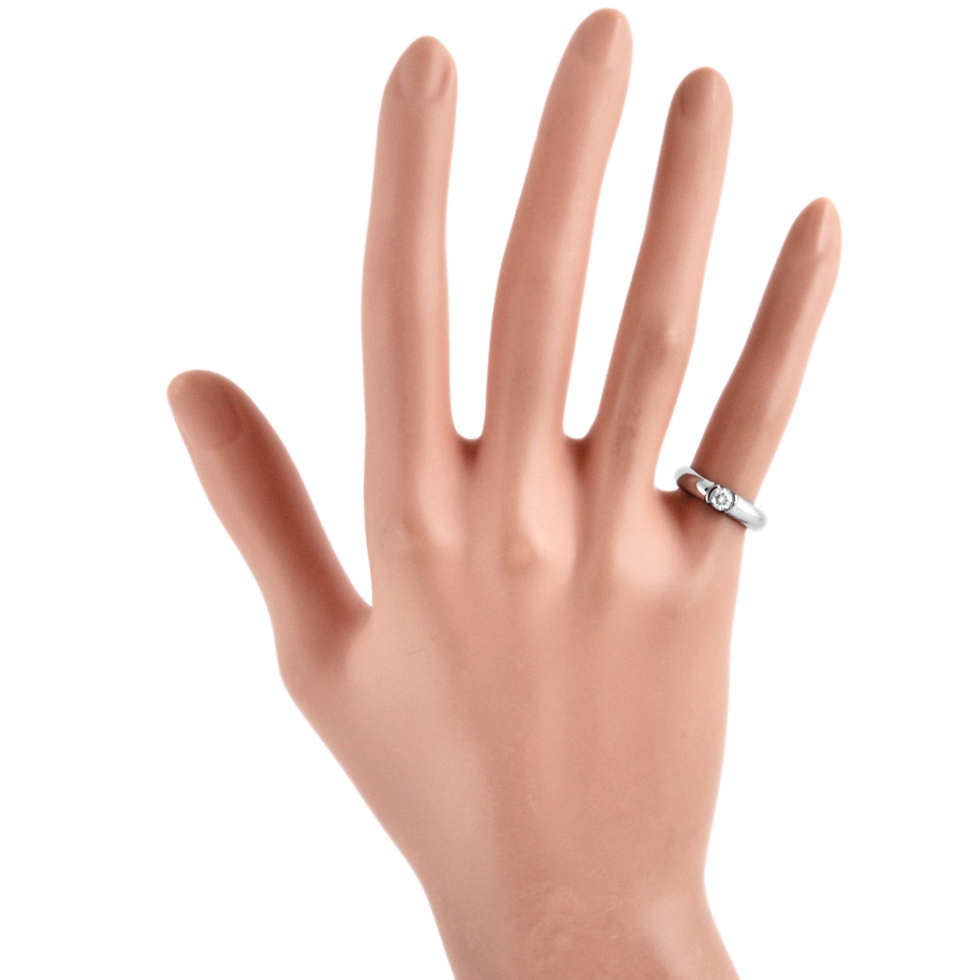 Tiffany Platinum 950 Band Ring (Pre-Owned)