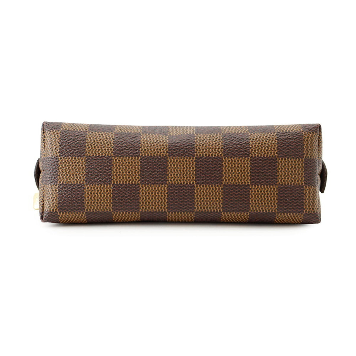 Louis Vuitton Damier Damier Canvas Ebene Red Color Damier Canvas Pochette Pouch (Pre-Owned)