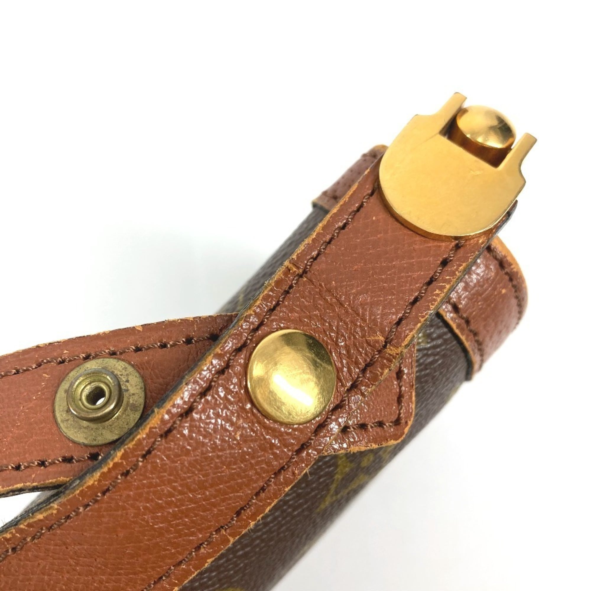 Louis Vuitton Brown Monogram Shoulder Bag (Pre-Owned)