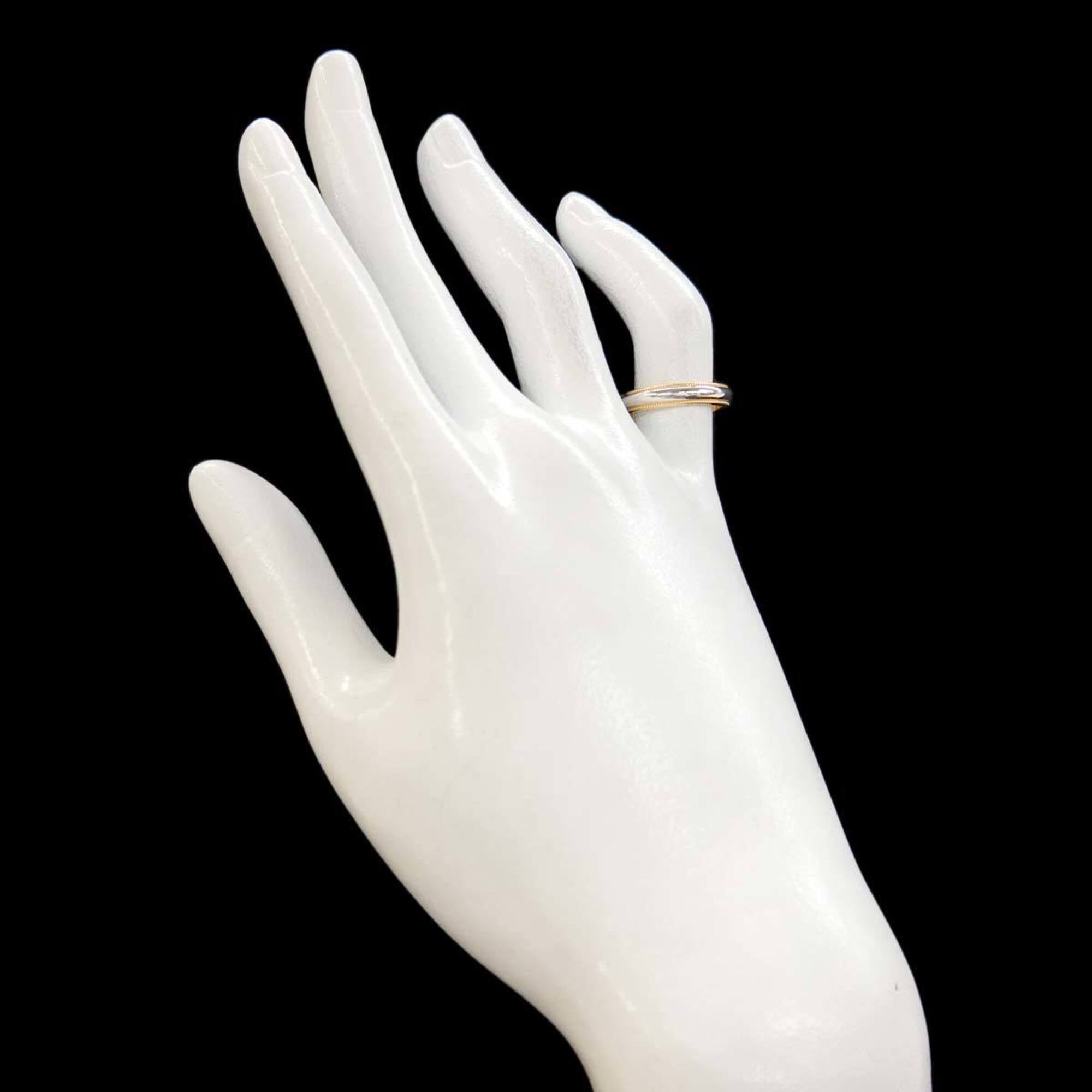 Tiffany Yellow Gold (18K) Platinum 950 Band Ring (Pre-Owned)
