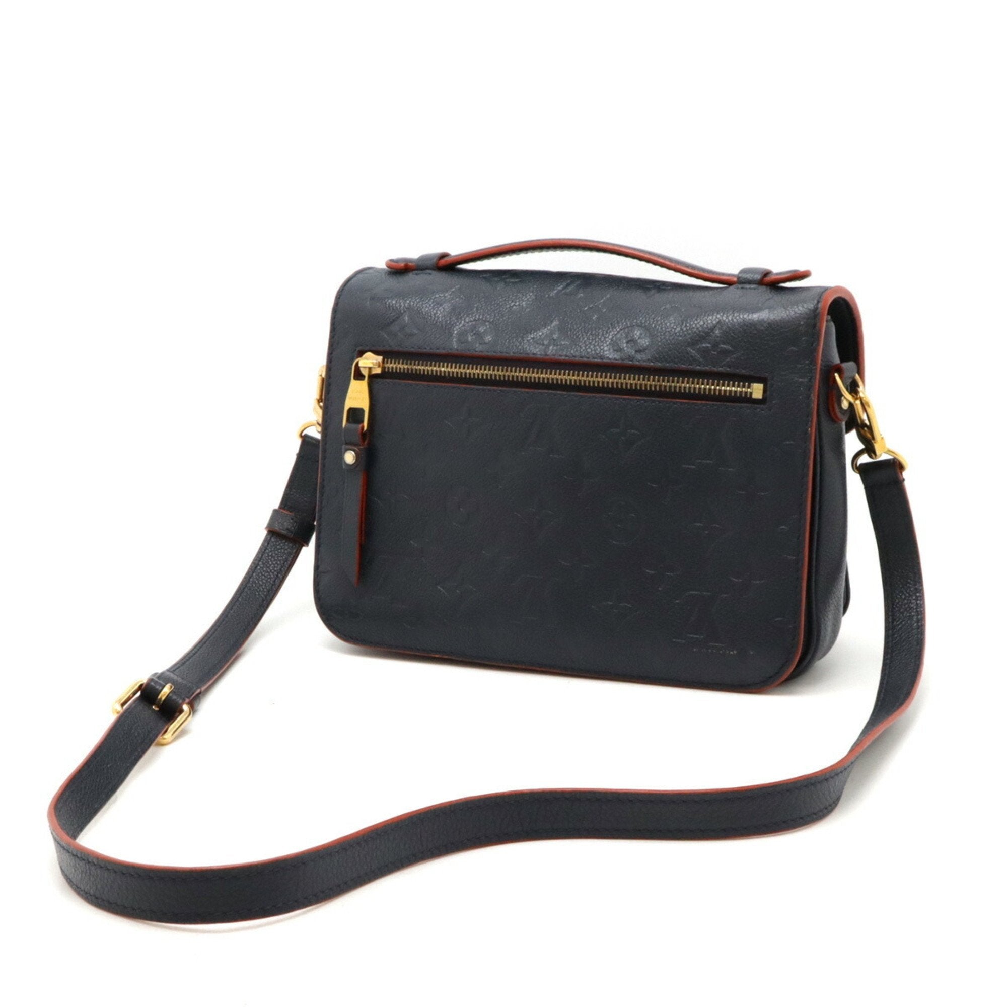 Louis Vuitton Marine Rouge Monogram Empreinte Handbag Pochette Shoulder Bag (Pre-Owned)