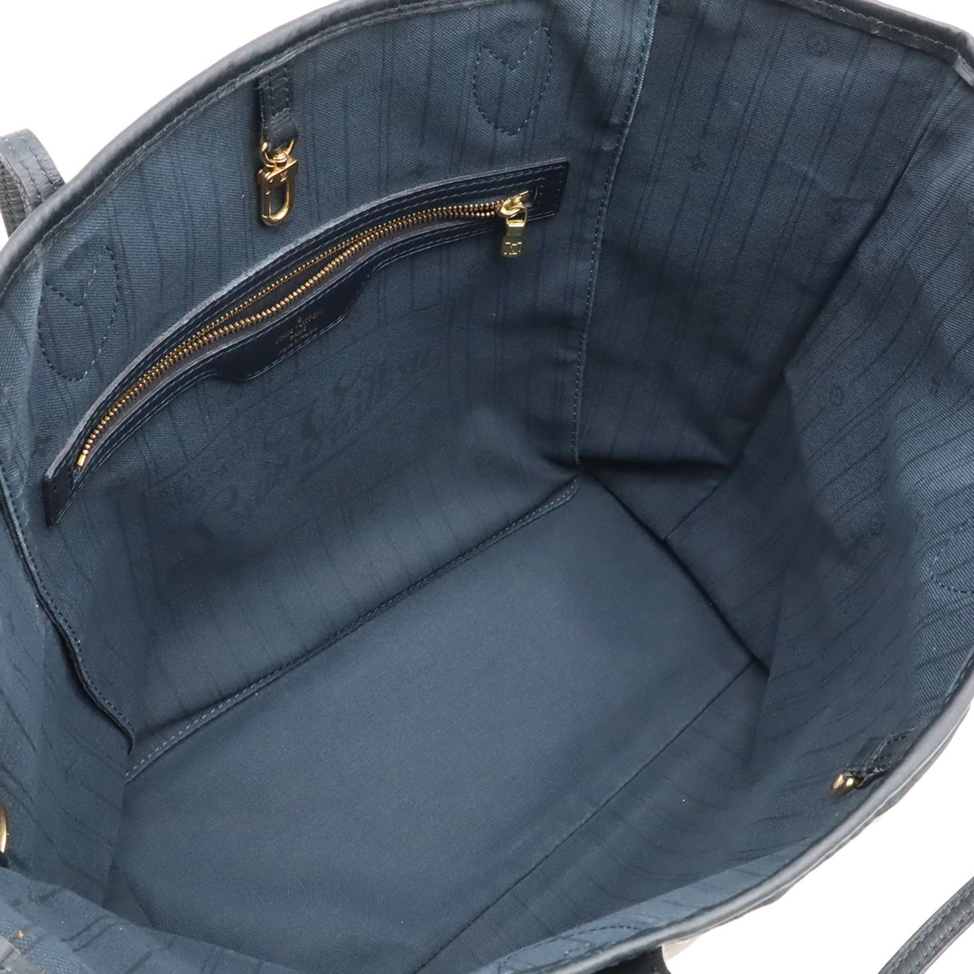 Louis Vuitton Ancre Navy Canvas Shoulder Bag Tote Bag (Pre-Owned)