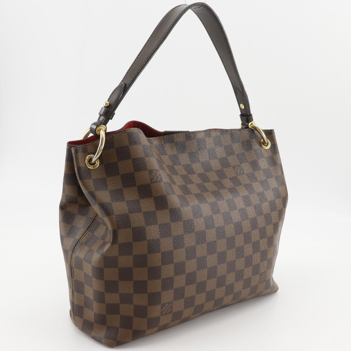Louis Vuitton Brown Damier Canvas Shoulder Bag (Pre-Owned)