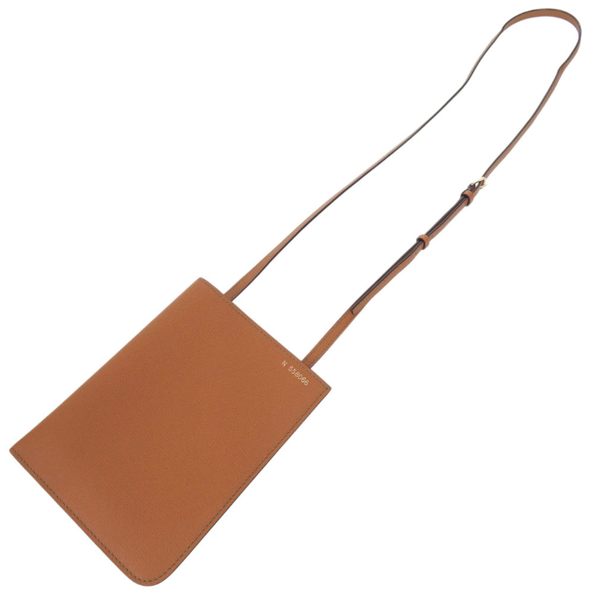 Valextra Brown Green Leather Shoulder Bag (Pre-Owned)