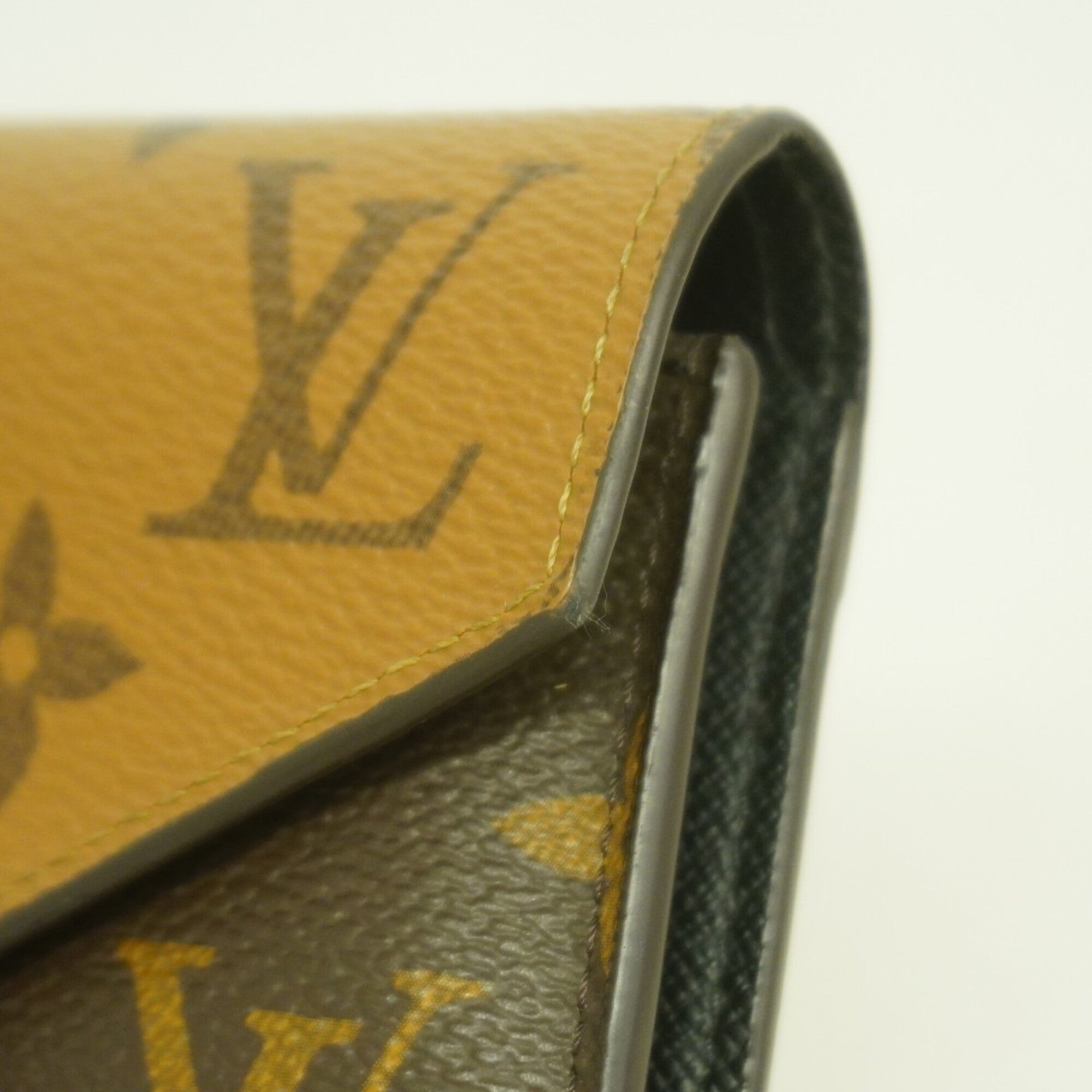 Louis Vuitton Brown Wallet (Tri-Fold) (Pre-Owned)