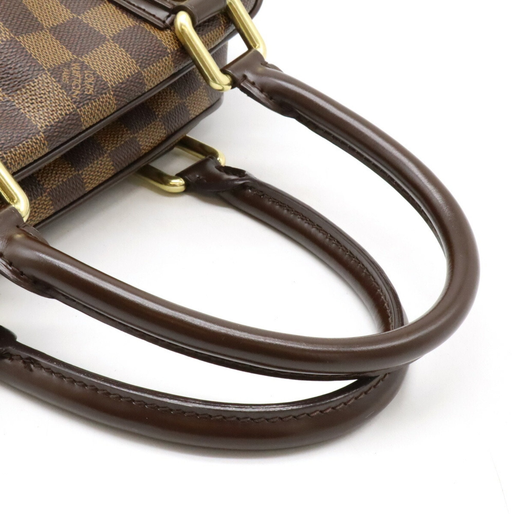 Louis Vuitton Brown Damier Canvas Pvc Handbag (Pre-Owned)