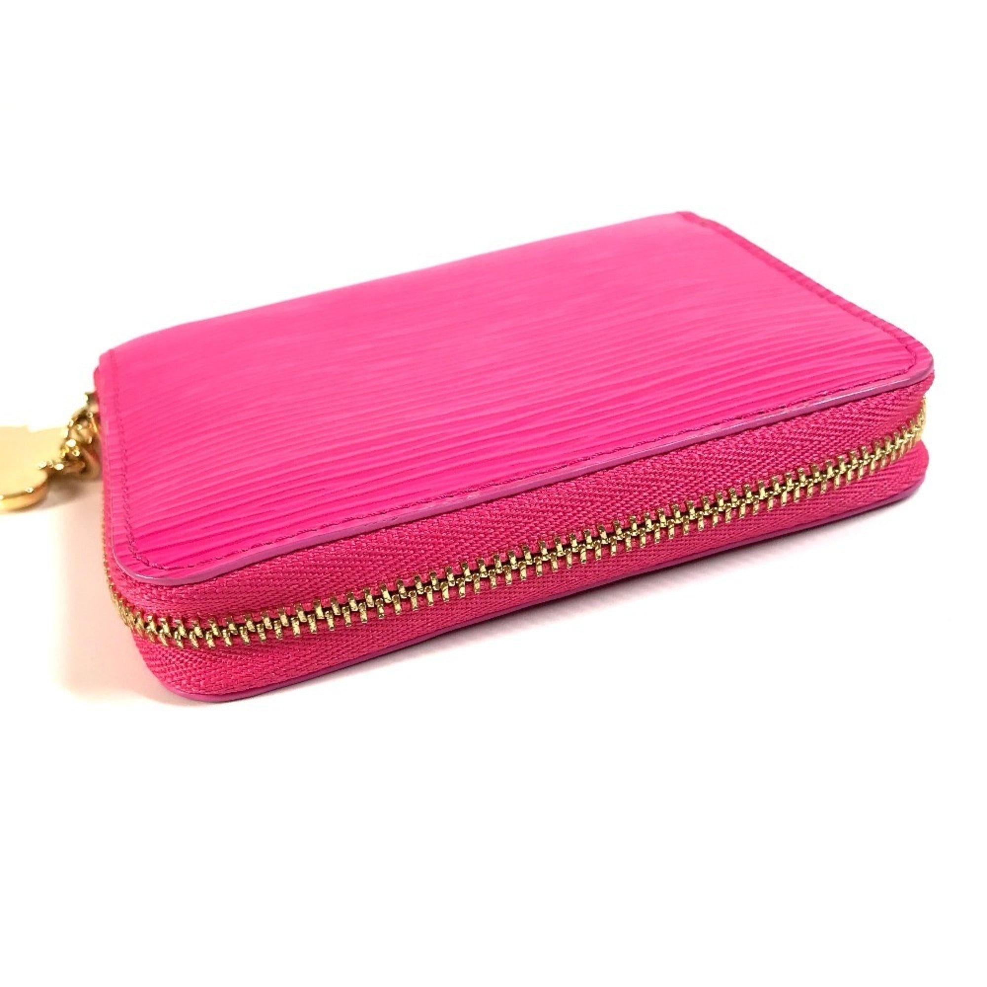 Louis Vuitton Epi Pink Epi Leather Coin Purse/Coin Case (Pre-Owned)