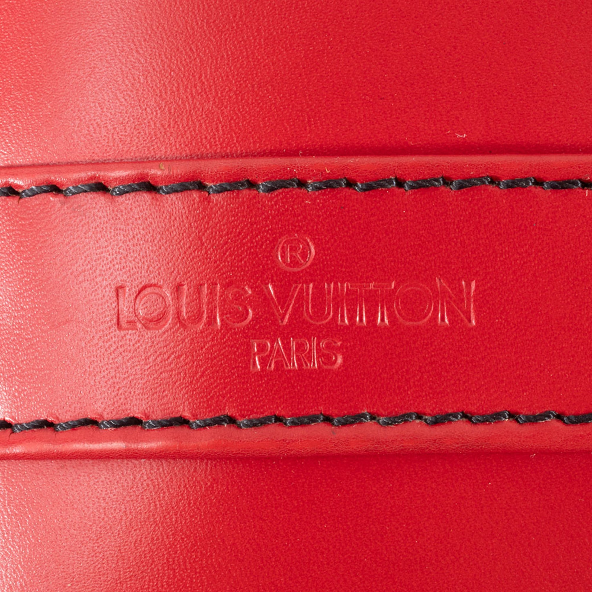 Louis Vuitton Castilian Red Epi Leather Backpack (Pre-Owned)