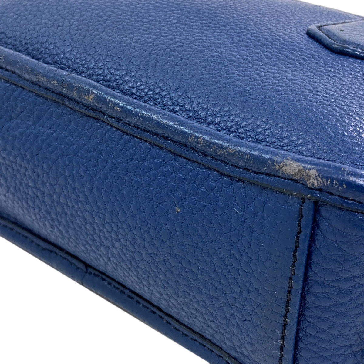 Miu Miu Blue Leather Handbag (Pre-Owned)