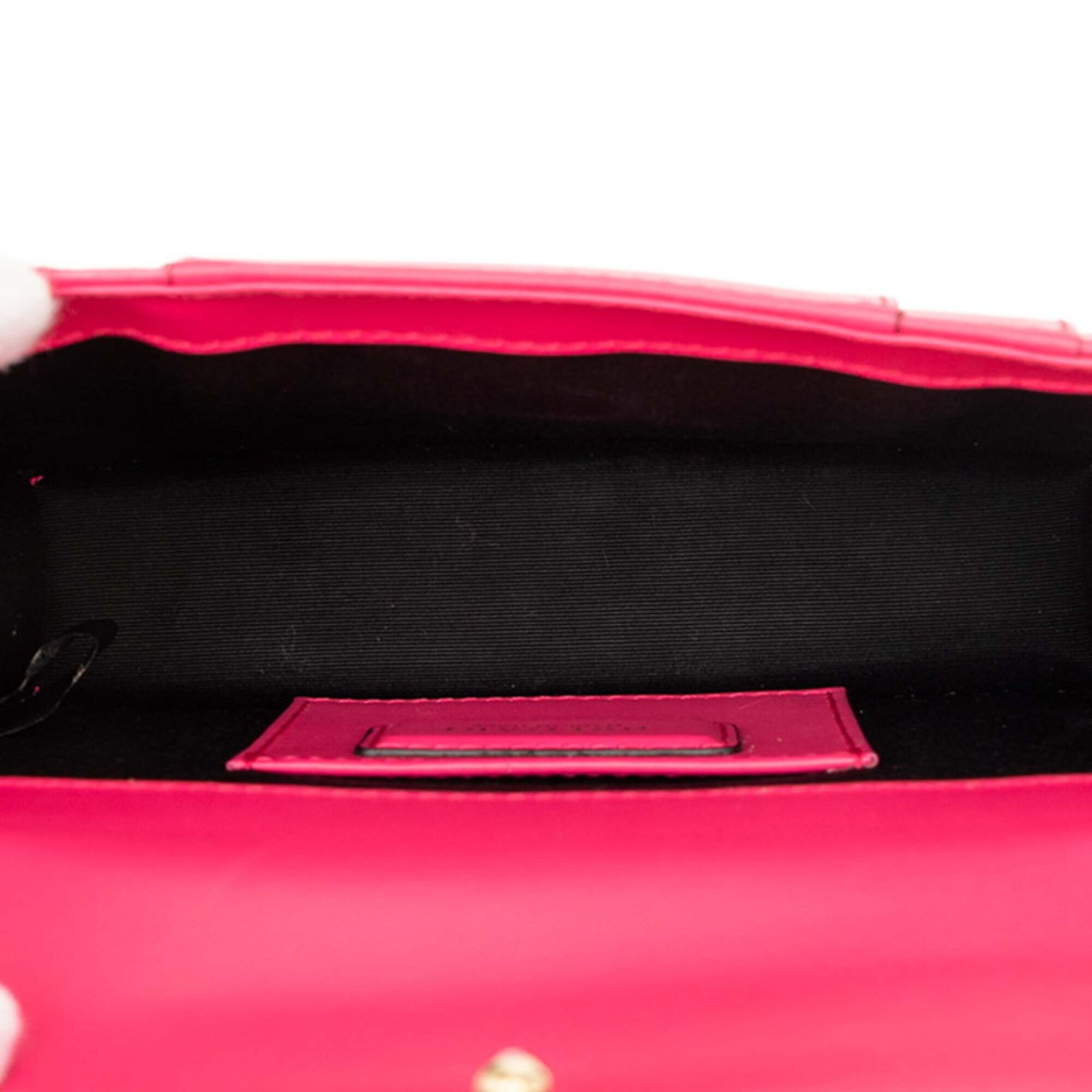 Bvlgari Pink Leather Shoulder Bag (Pre-Owned)
