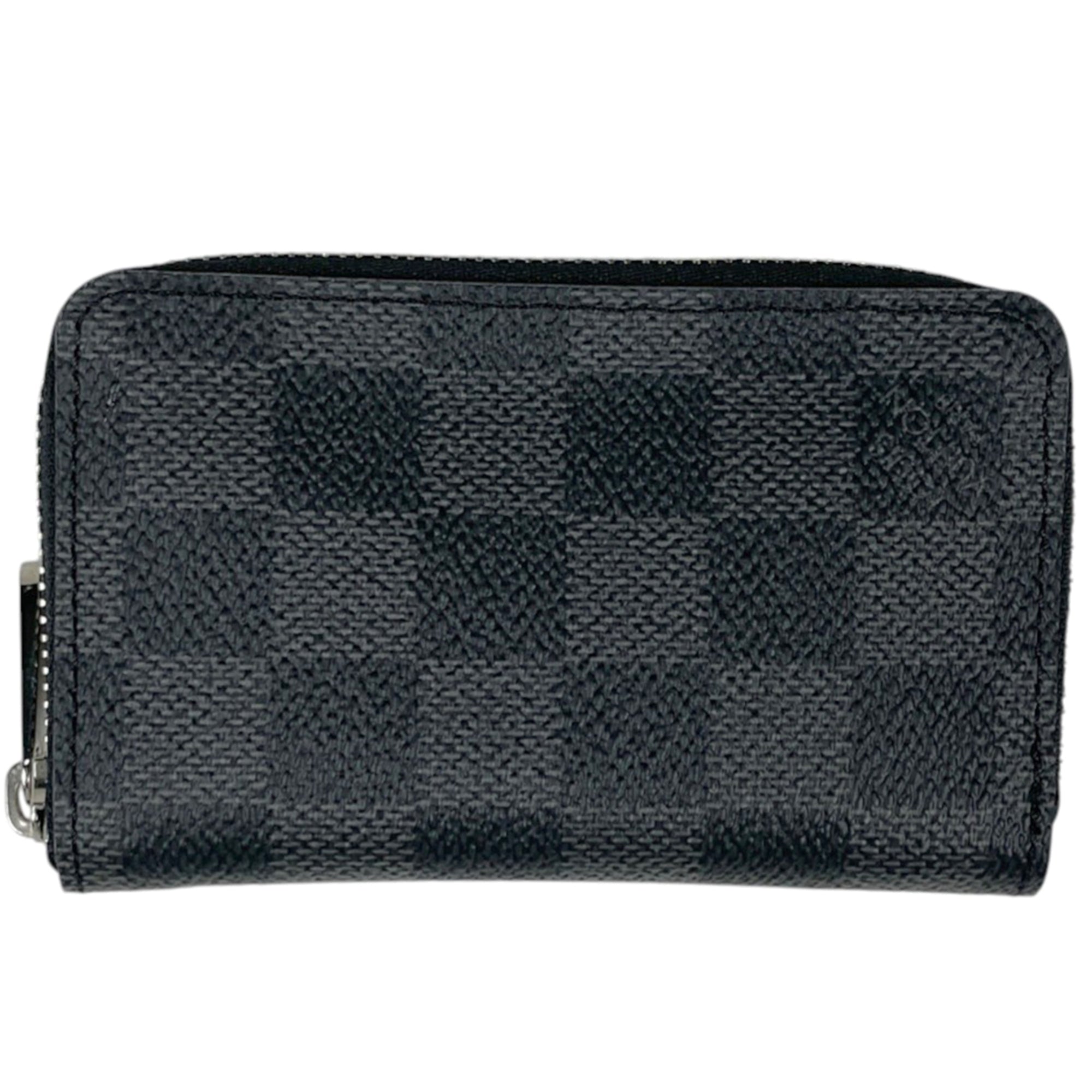 Louis Vuitton Damier Graphite Black Damier Graphite Coin Purse/Coin Case (Pre-Owned)