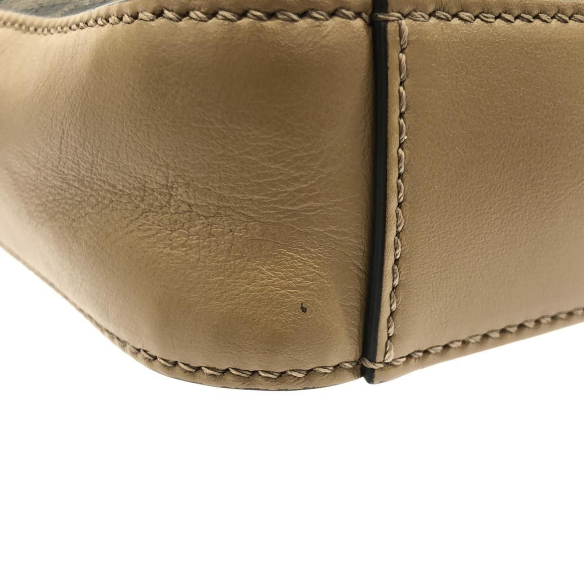 Fendi Brown Coated Canvas Leather Shoulder Bag (Pre-Owned)