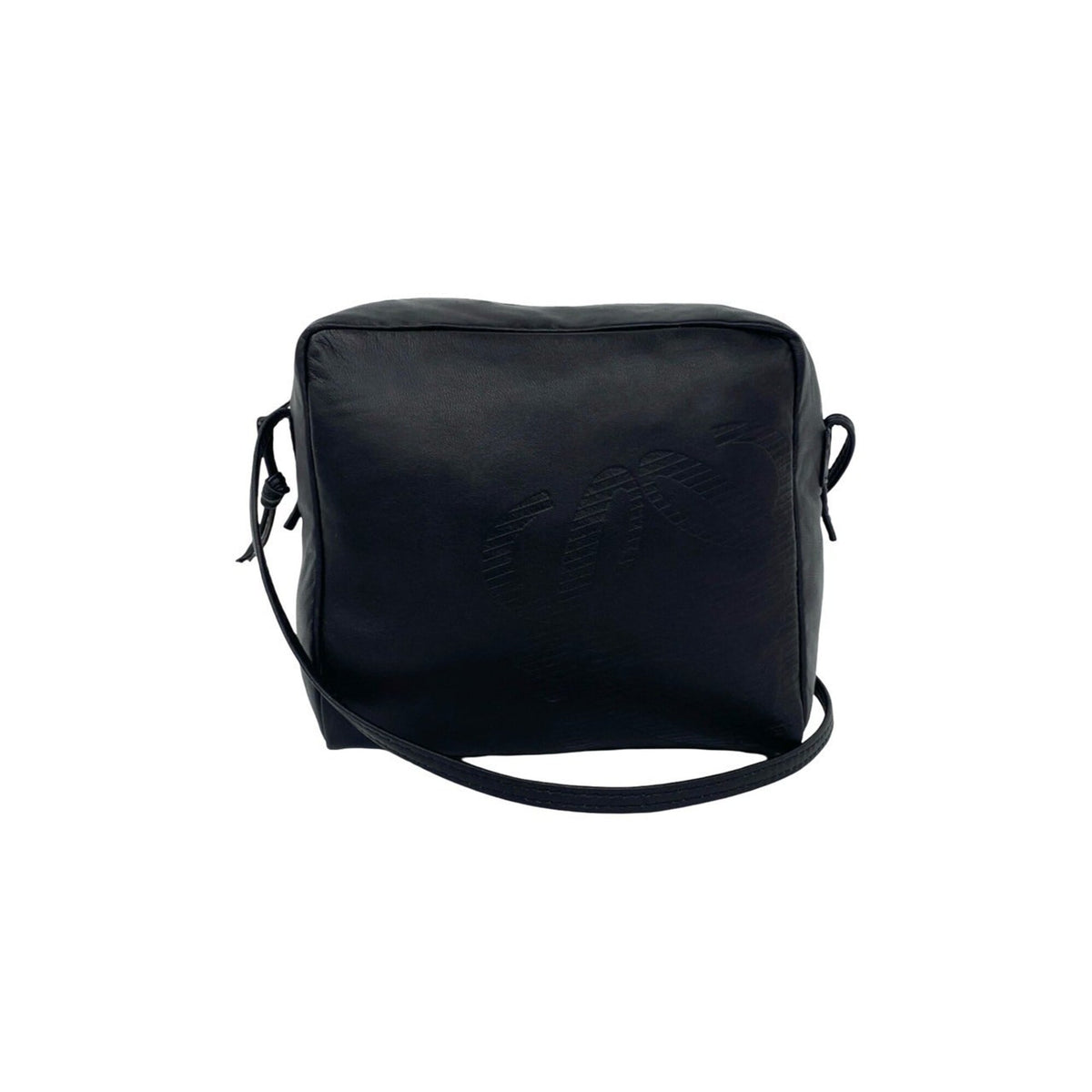 Loewe Black Leather Pochette Shoulder Bag (Pre-Owned)