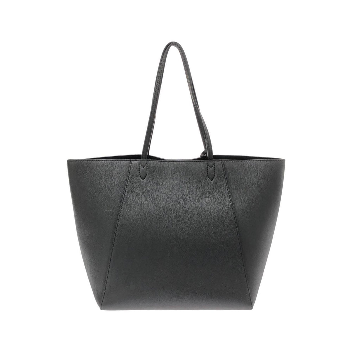 Louis Vuitton Black Leather Handbag (Pre-Owned)