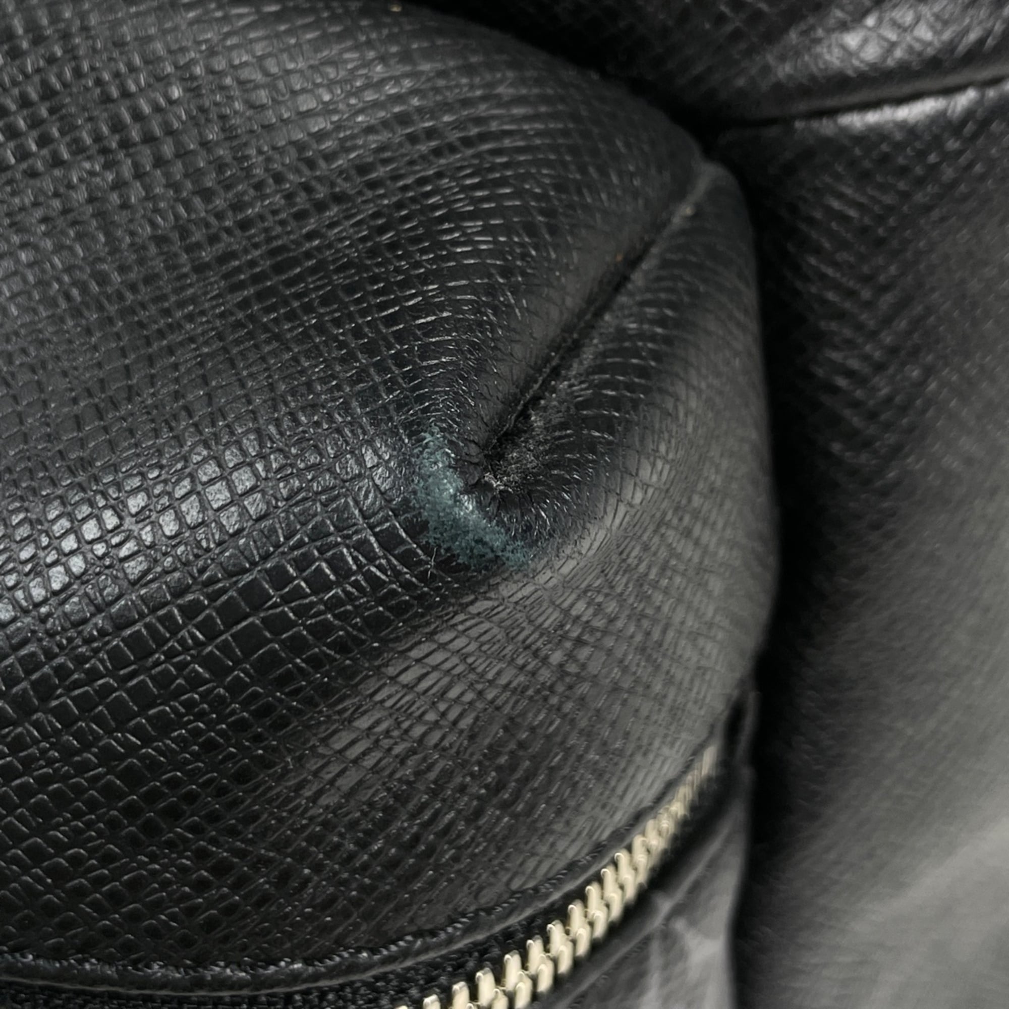 Louis Vuitton Black Noir Taigarama Backpack (Pre-Owned)