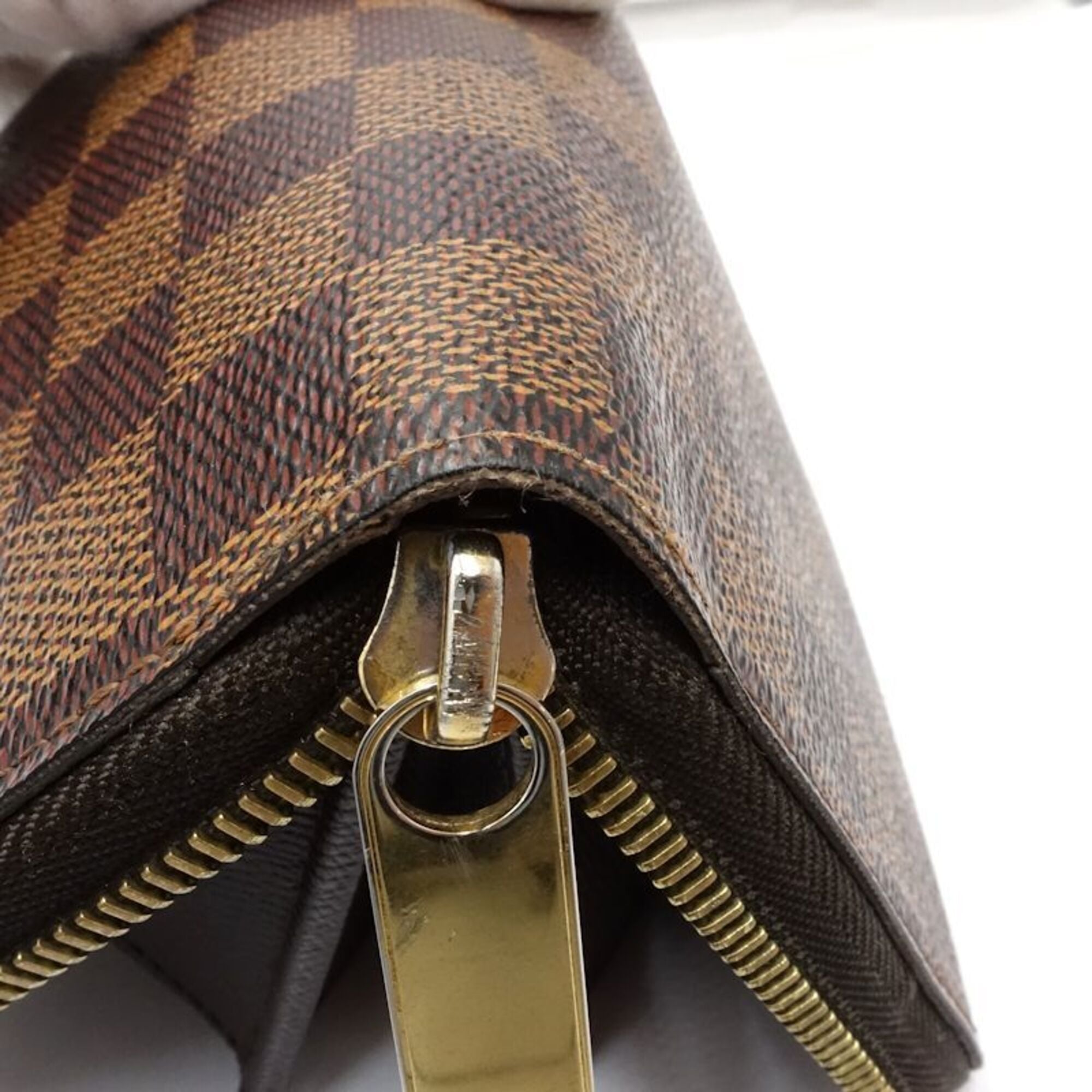 Louis Vuitton Ebene Canvas Long Wallet (Bi-Fold) (Pre-Owned)