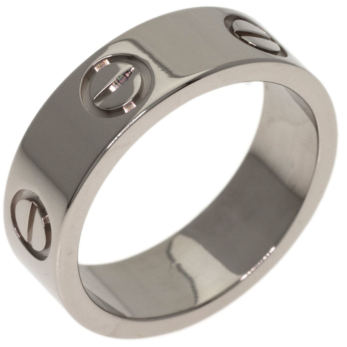 Cartier Love White Gold (18K) Band Ring (Pre-Owned)