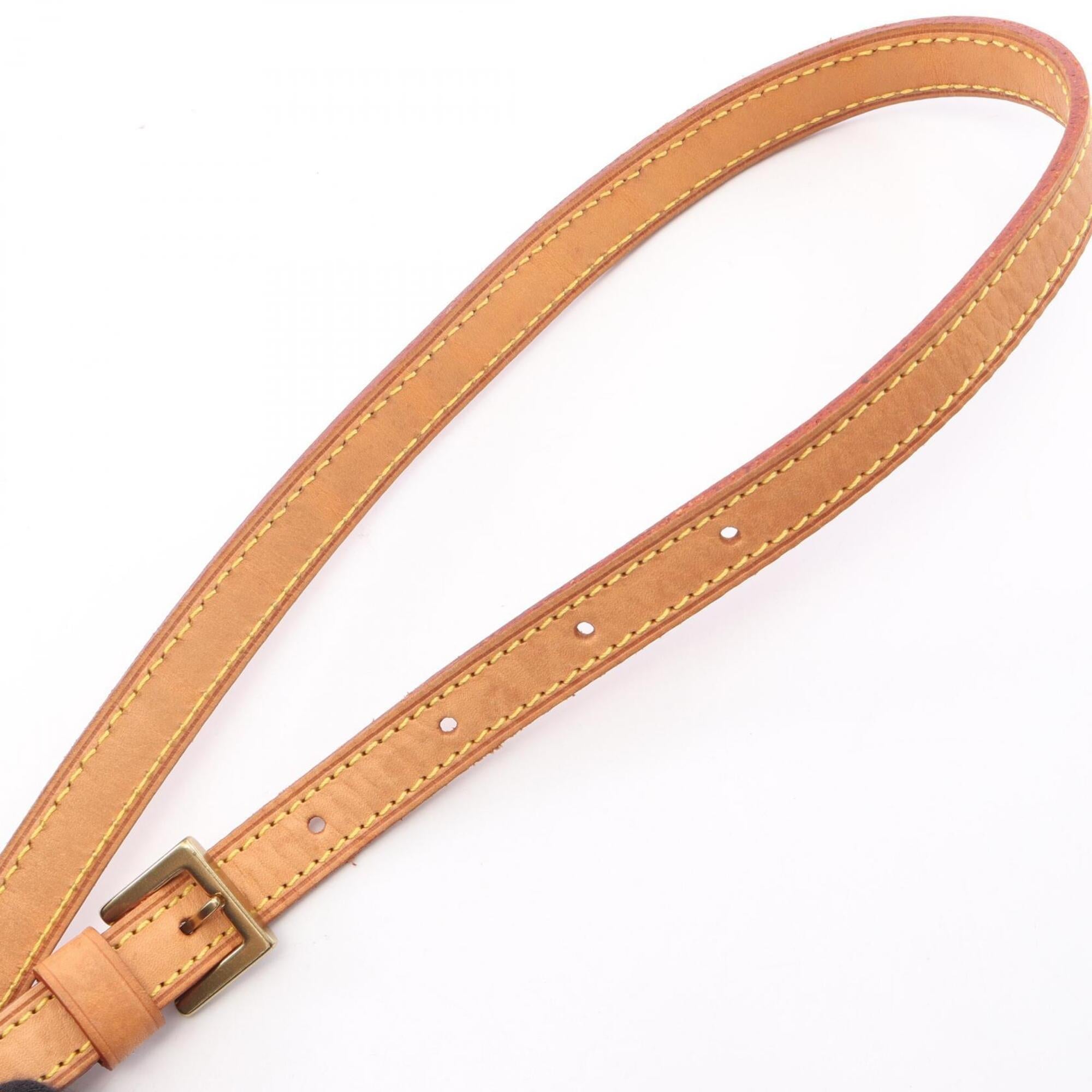 Louis Vuitton Brown Pvc Leather Handbag Shoulder Bag (Pre-Owned)