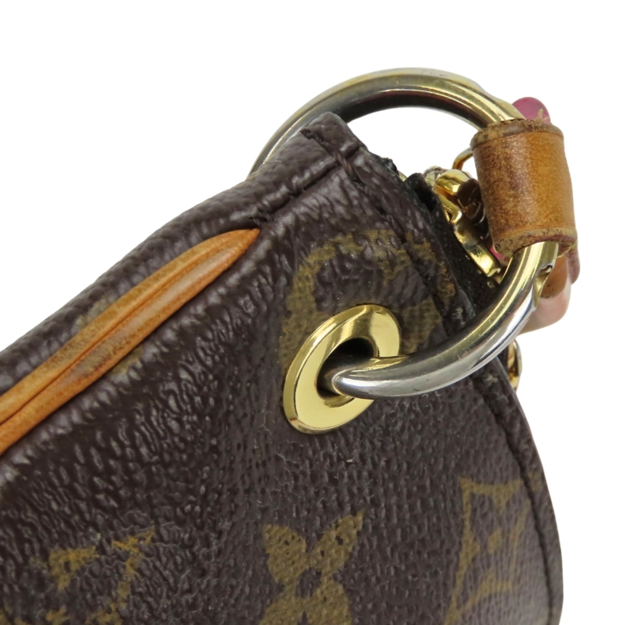 Louis Vuitton Brown Leather Shoulder Bag (Pre-Owned)
