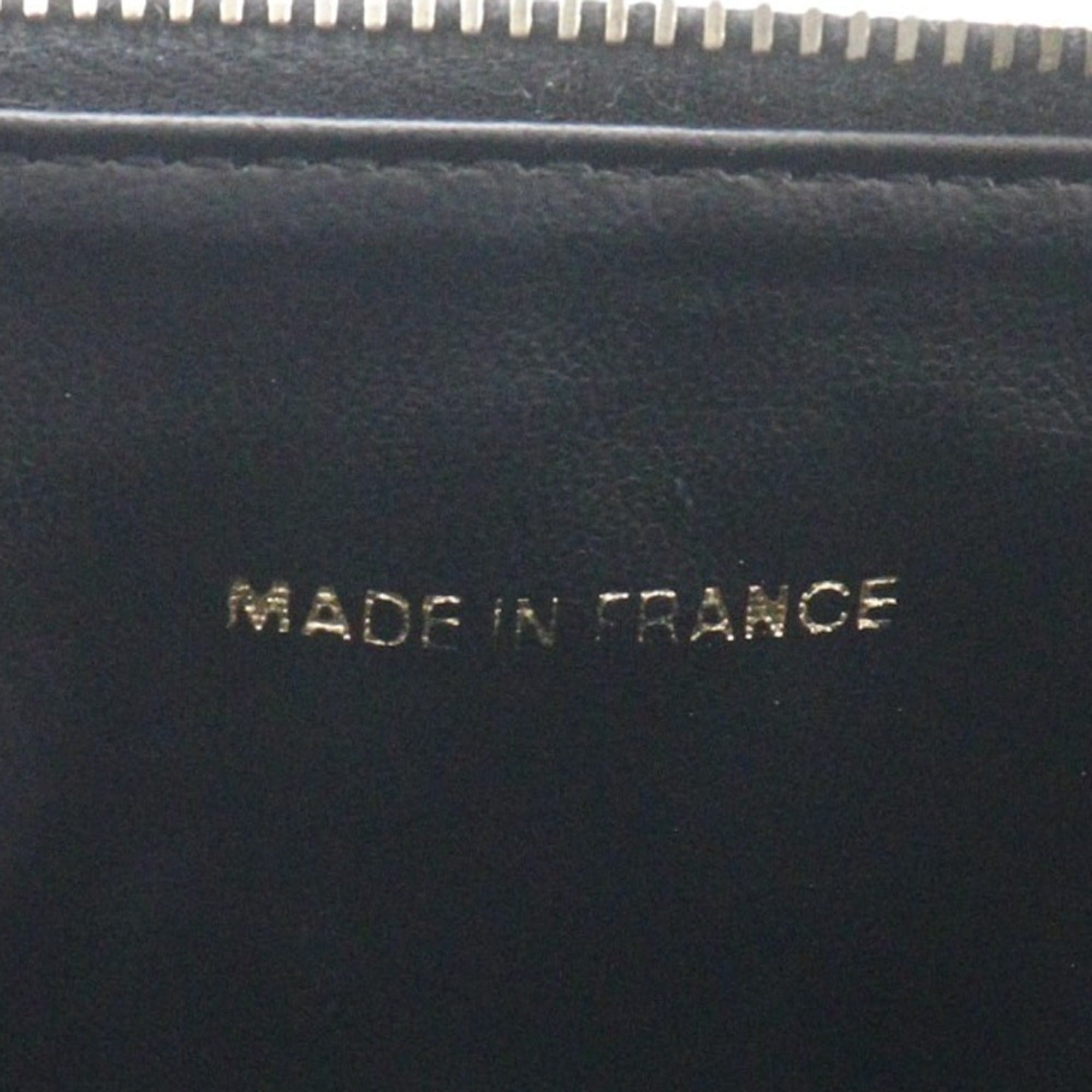 Chanel Black Caviar Leather Handbag Pouch (Pre-Owned)