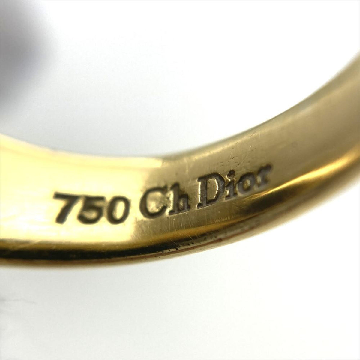 Christian Dior Yellow Gold (18K) Band Ring (Pre-Owned)