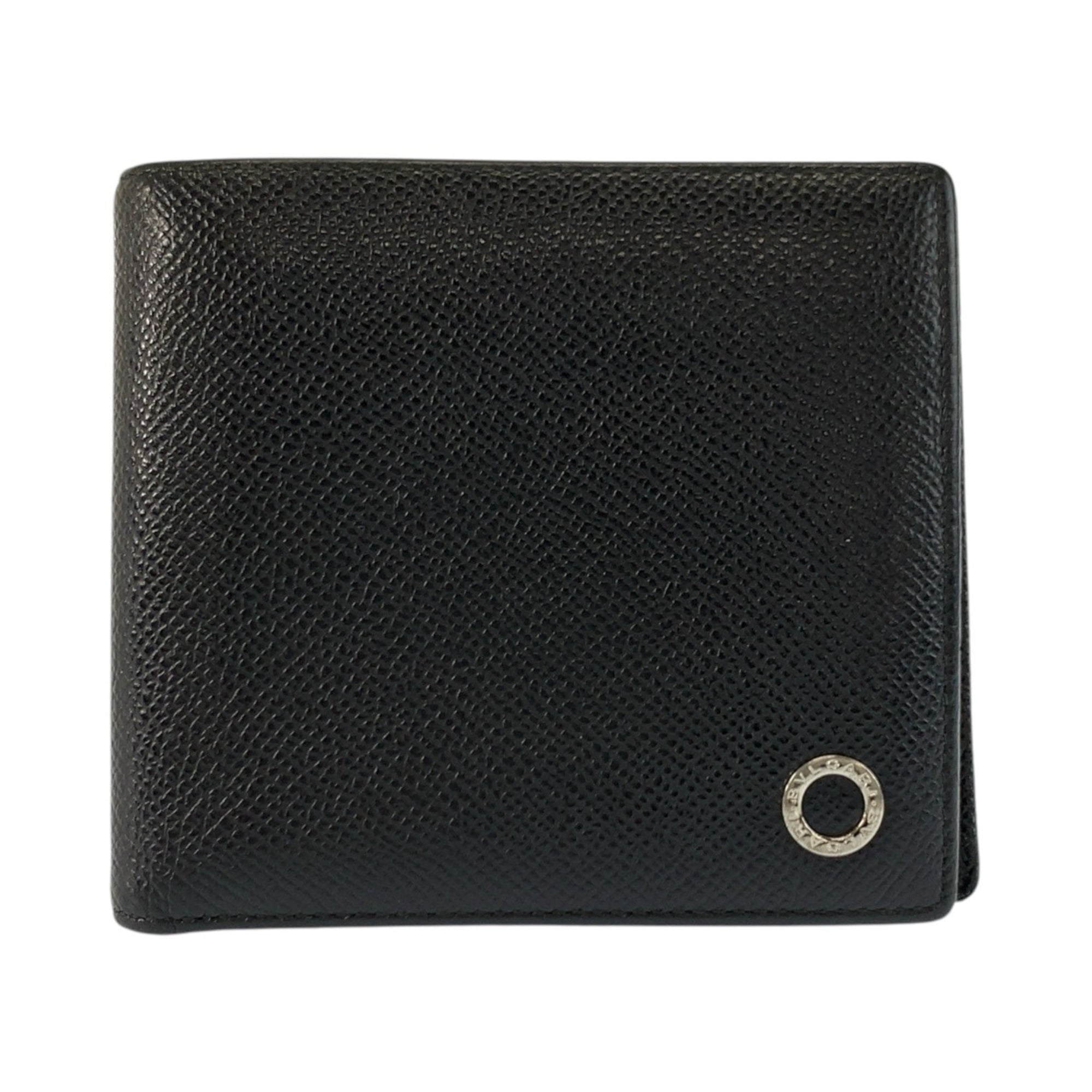 Bvlgari Black Leather Wallet (Bi-Fold) (Pre-Owned)